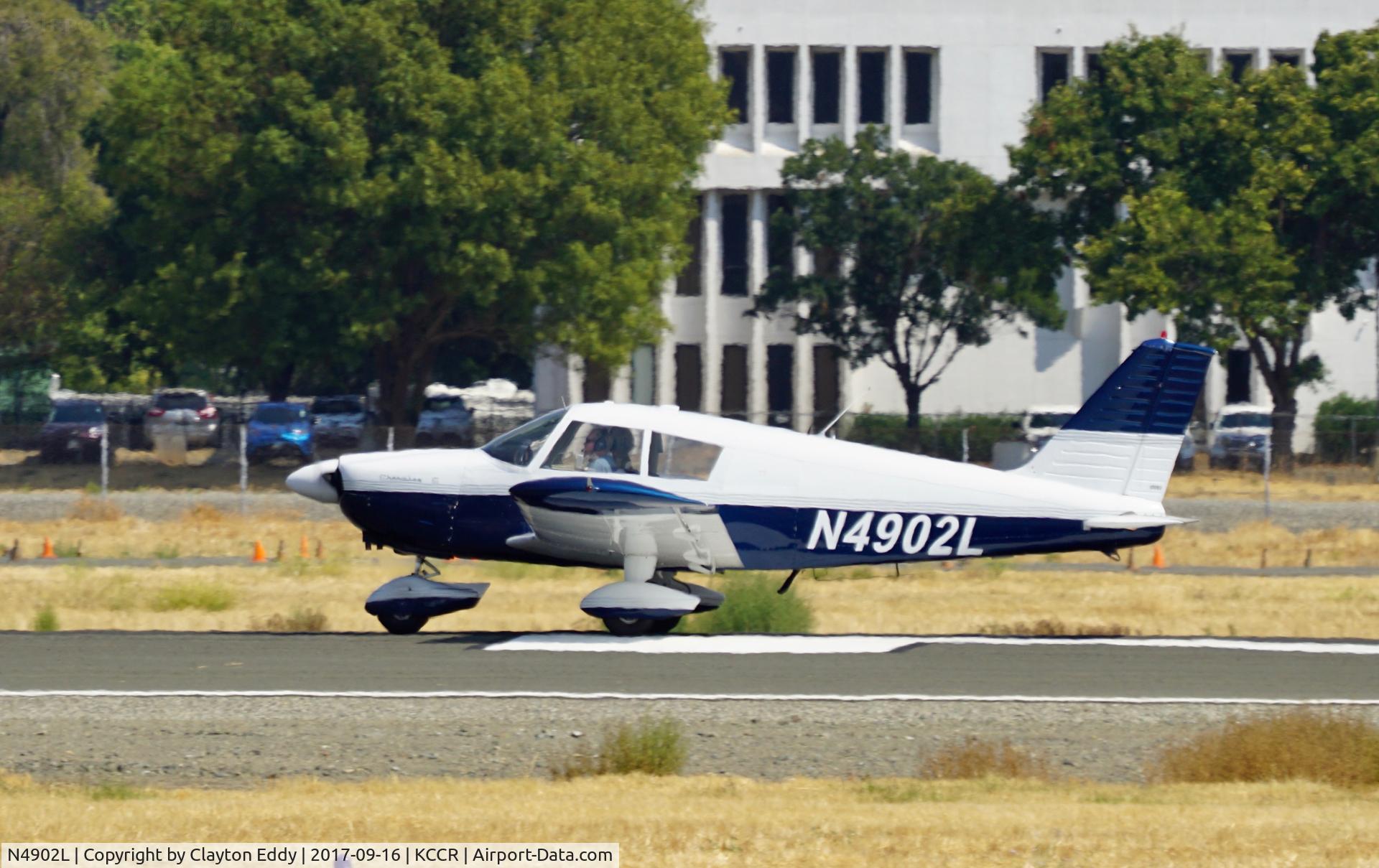 N4902L, 1967 Piper PA-28-180 C/N 28-4269, Buchanan Field Concord California. 2017.