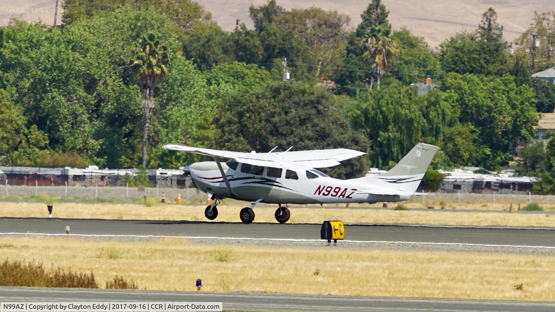N99AZ, 2006 Cessna T206H Turbo Stationair C/N T20608691, Buchanan Field Concord California. 2017.