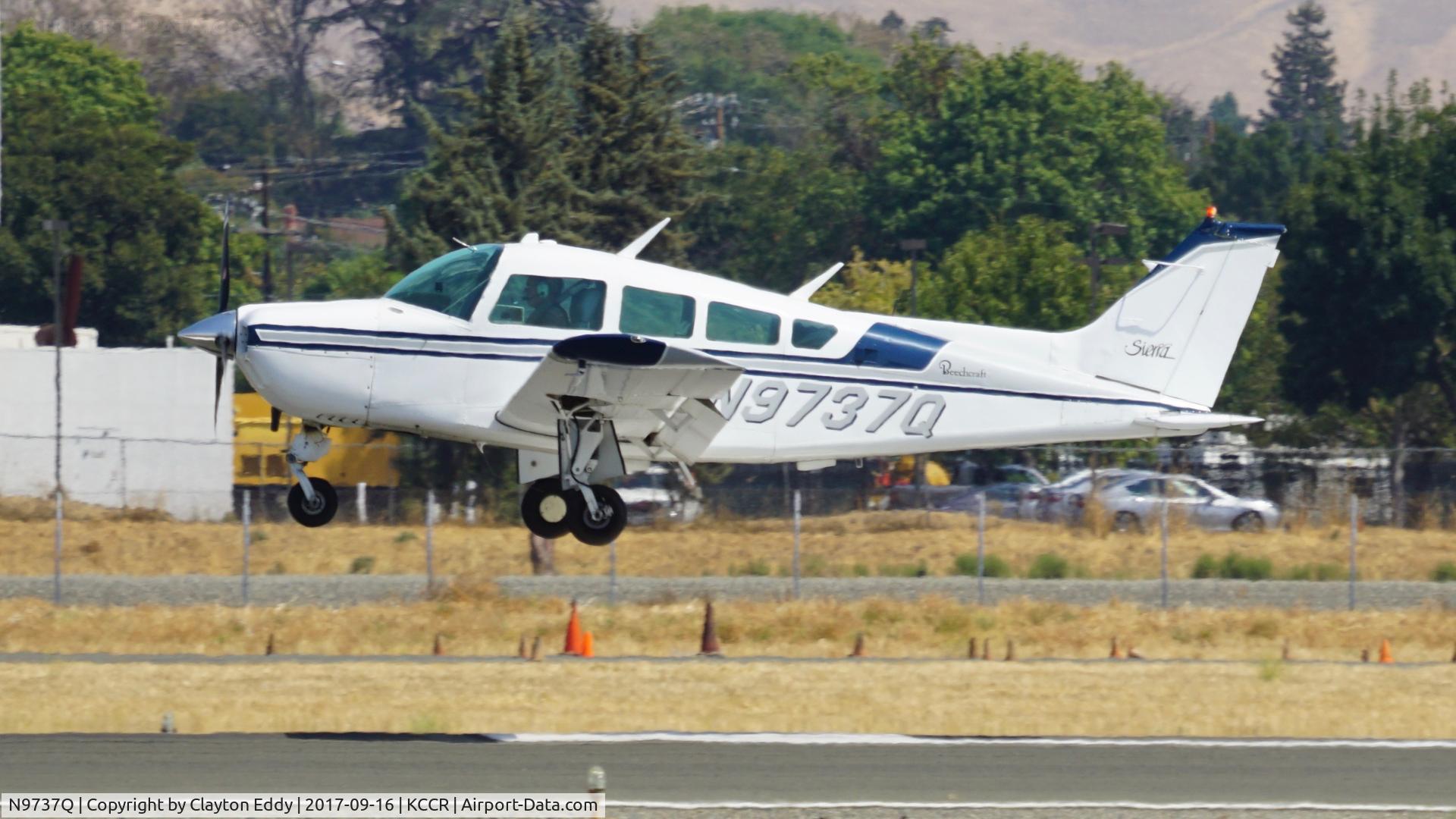 N9737Q, 1971 Beech A24R C/N MC-89, Buchanan Field Concord California. 2017.