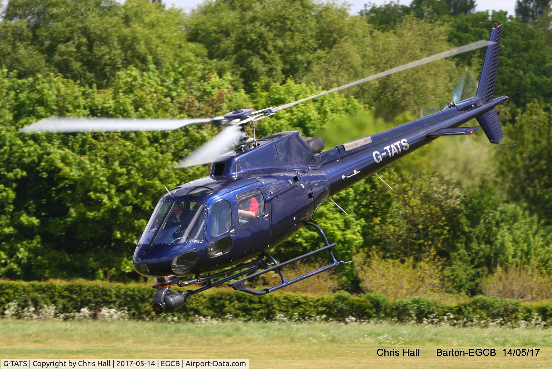 G-TATS, 1986 Aerospatiale AS-350BA Écureuil C/N 1905, at Barton