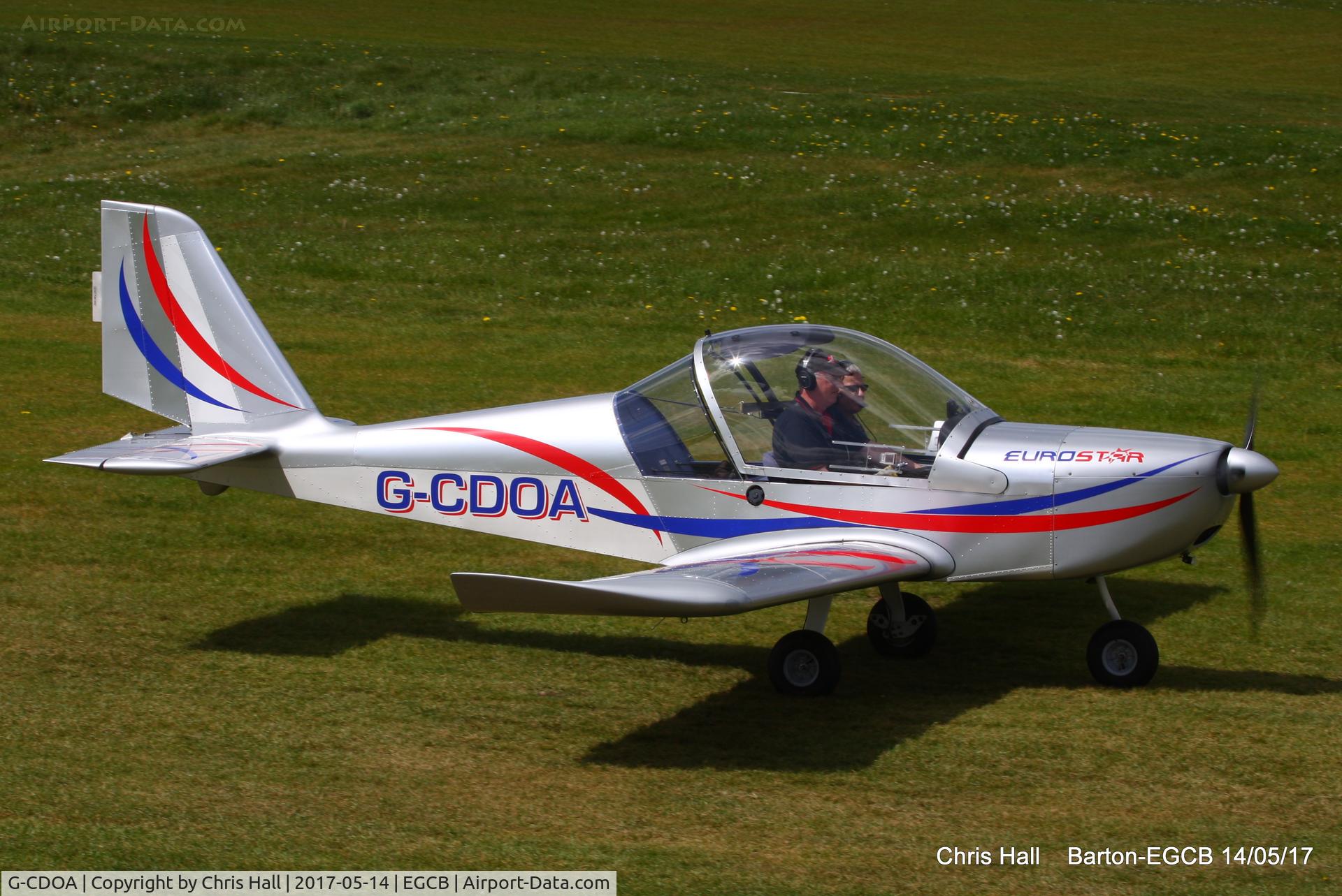 G-CDOA, 2005 Evektor-Aerotechnik EV-97 Teameurostar UK C/N 2506, at Barton