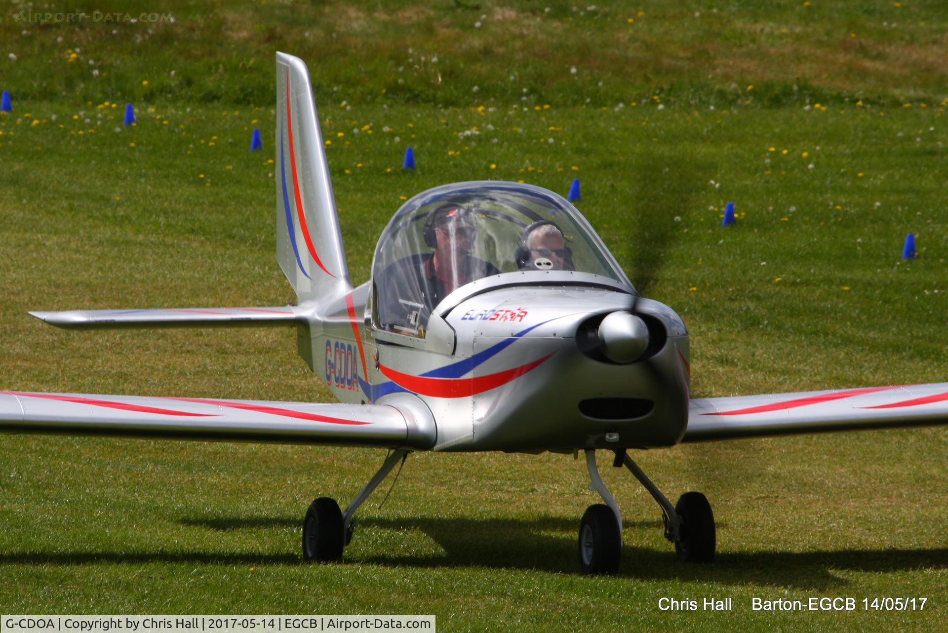 G-CDOA, 2005 Evektor-Aerotechnik EV-97 Teameurostar UK C/N 2506, at Barton