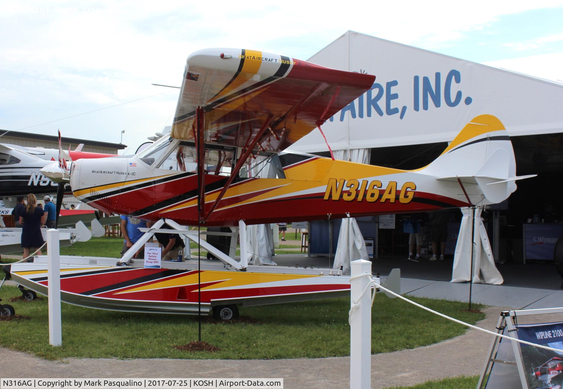 N316AG, 2012 Aviat A-1C-200 Husky C/N 3168, Aviat A-1C-200