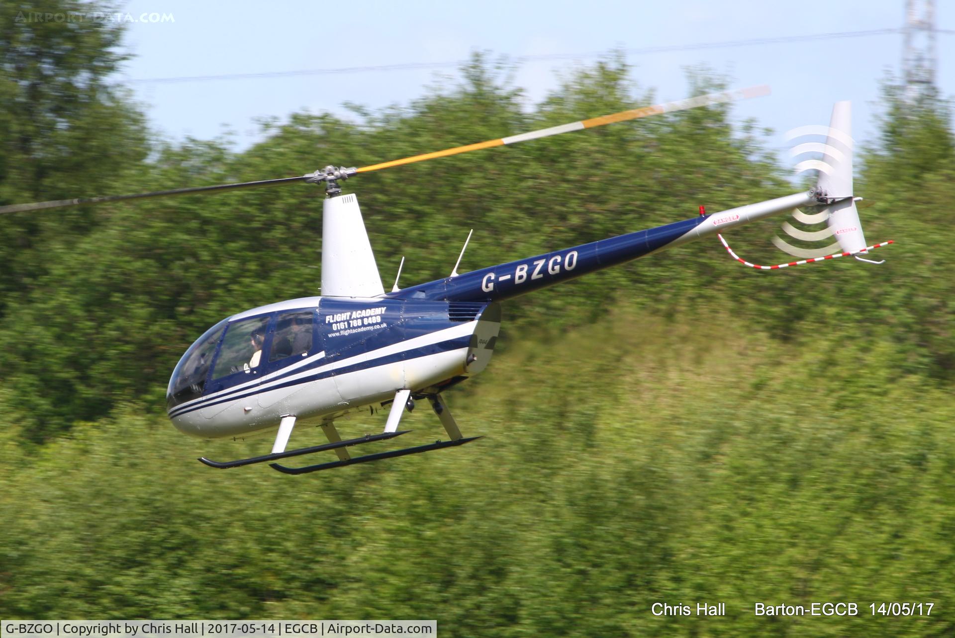 G-BZGO, 2000 Robinson R44 Astro C/N 0757, at Barton
