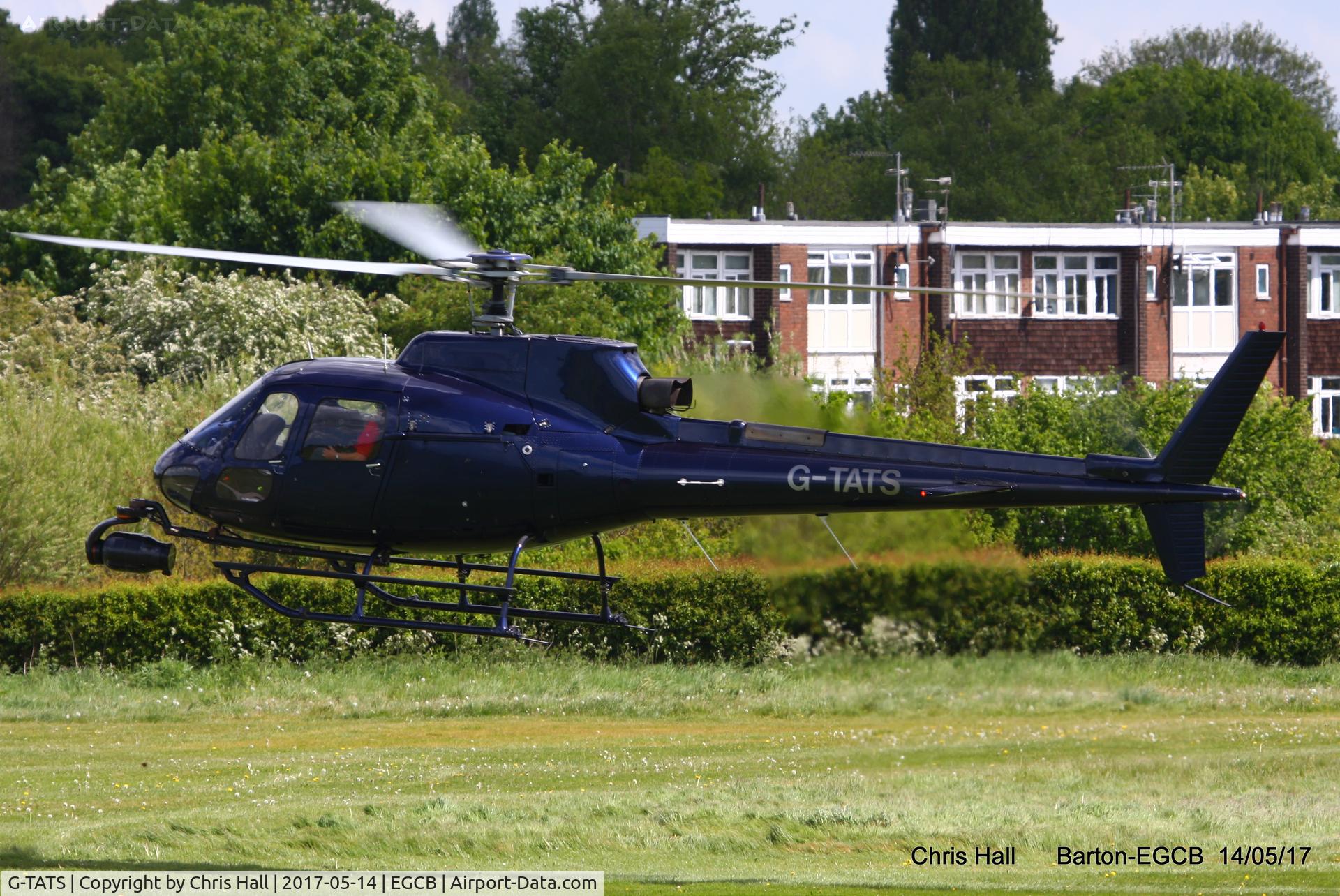 G-TATS, 1986 Aerospatiale AS-350BA Écureuil C/N 1905, at Barton