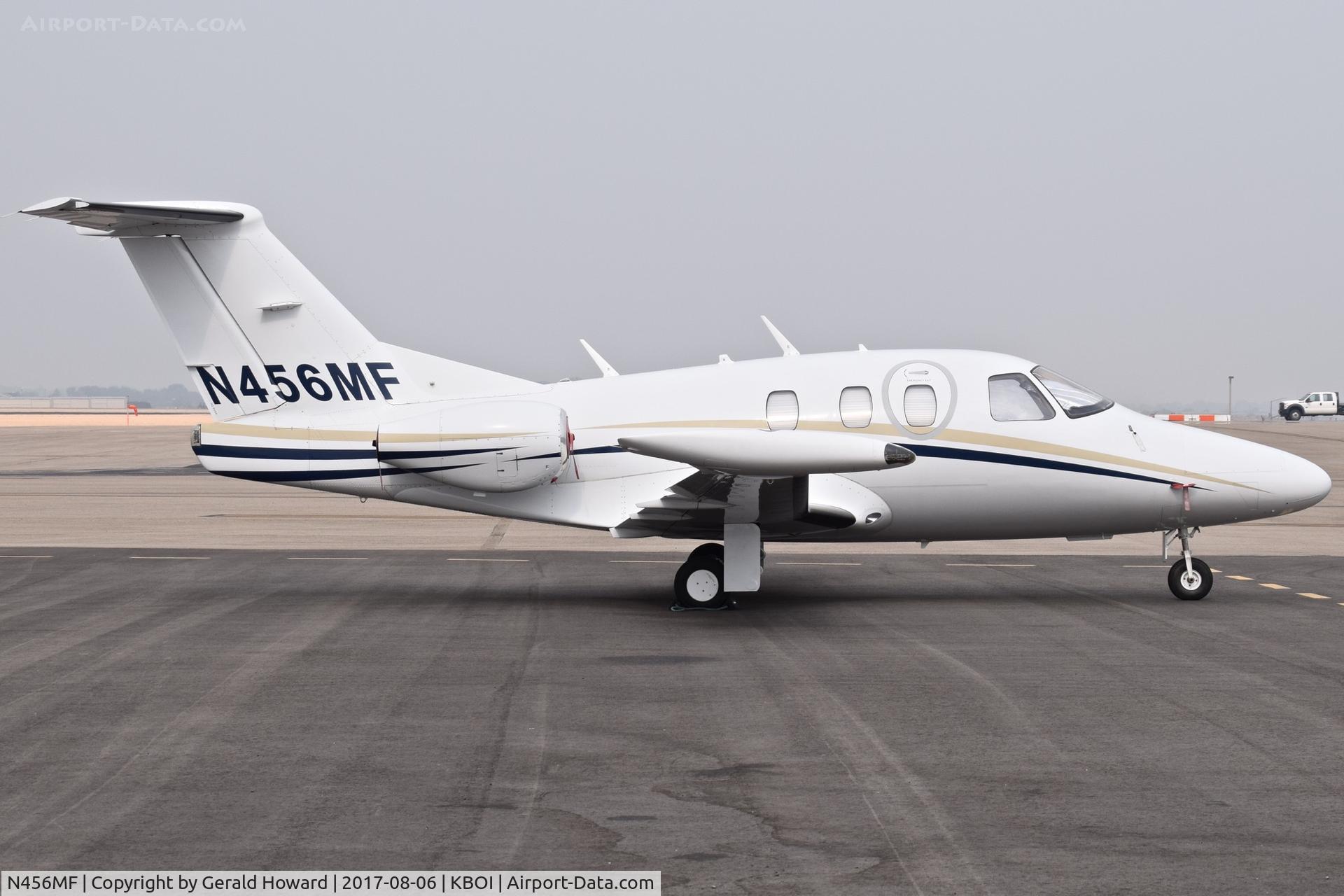 N456MF, 2007 Eclipse Aviation Corp EA500 C/N 000050, Parked on the north GA ramp.