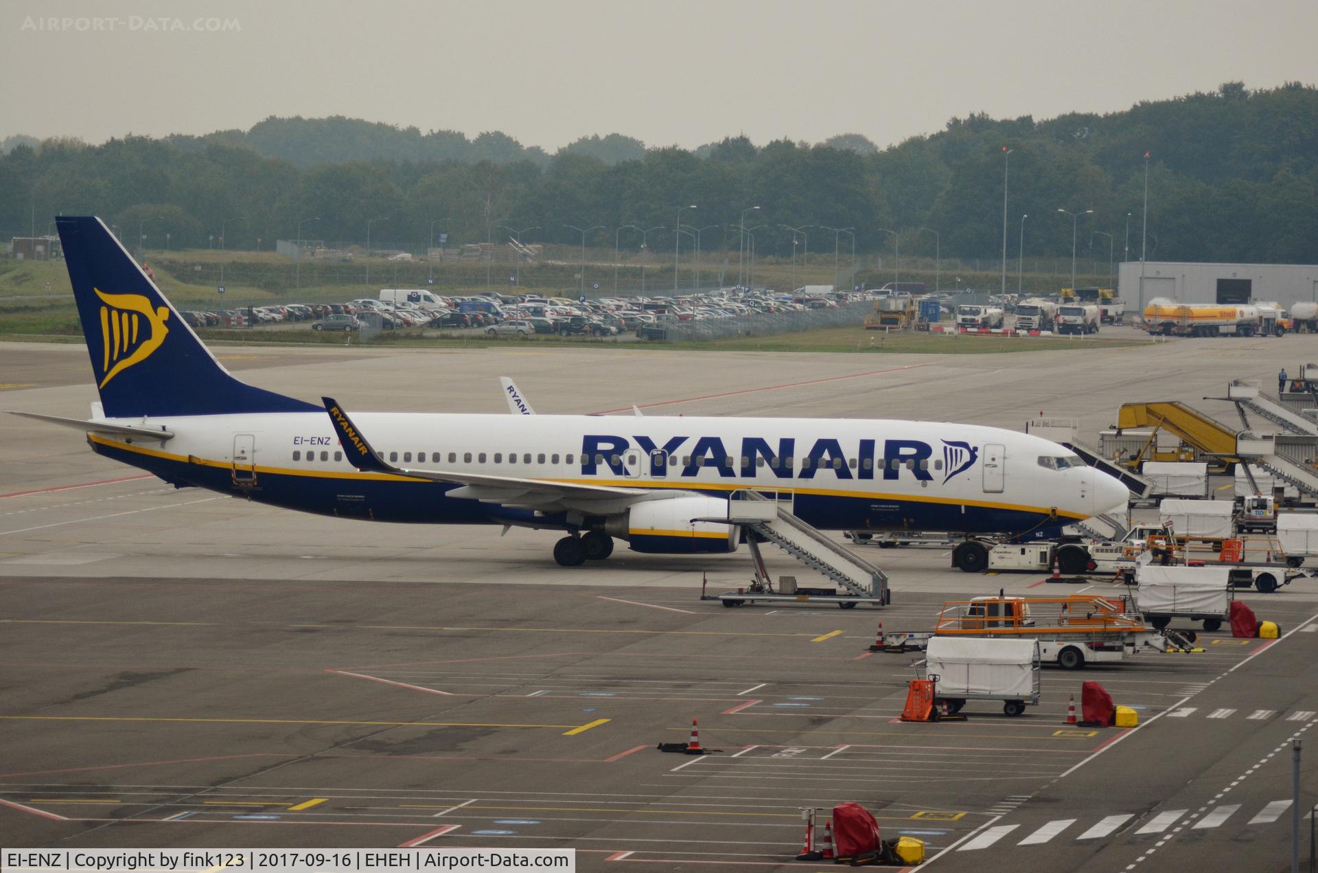 EI-ENZ, 2011 Boeing 737-8AS C/N 40308, RYANAIR AT EINDHOVEN