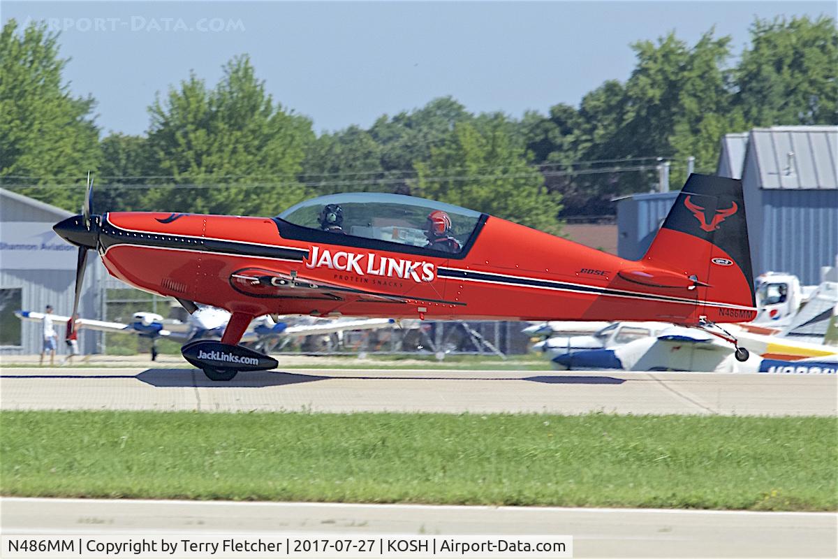 N486MM, 2001 Extra EA-300/L C/N 136, At 2017 EAA AirVenture at Oshkosh