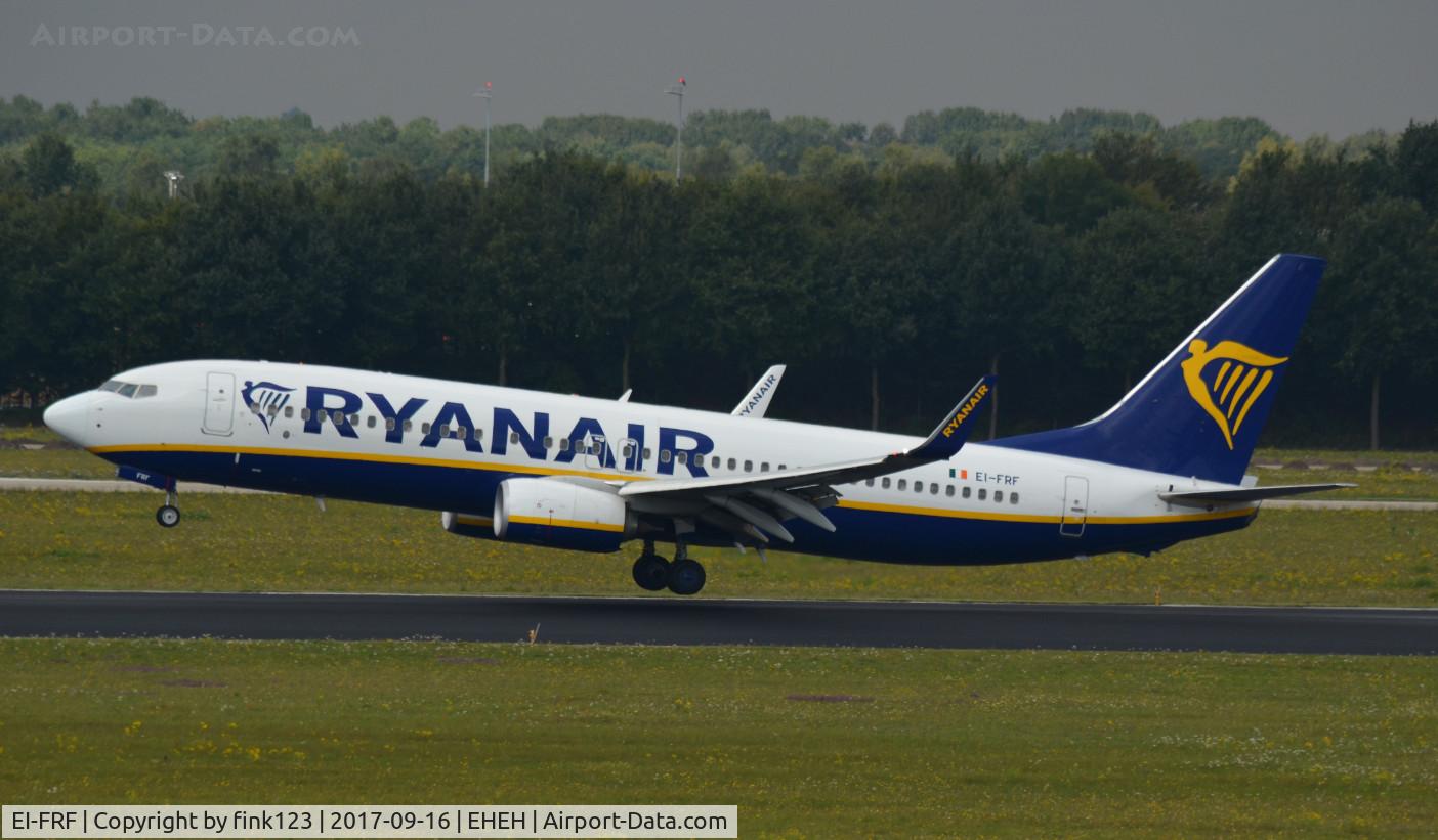 EI-FRF, 2016 Boeing 737-8AS C/N 44732, RYANAIR 737