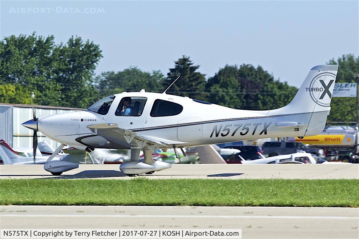 N575TX, Cirrus SR22X Turbo C/N 3520, At 2017 EAA AirVenture at Oshkosh