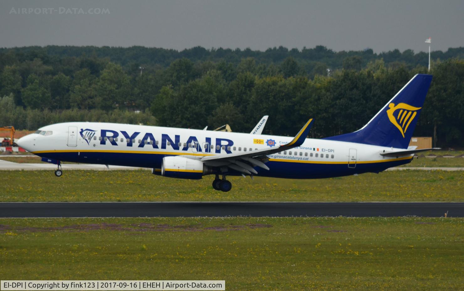 EI-DPI, 2007 Boeing 737-8AS C/N 33608, RYANAIR 737