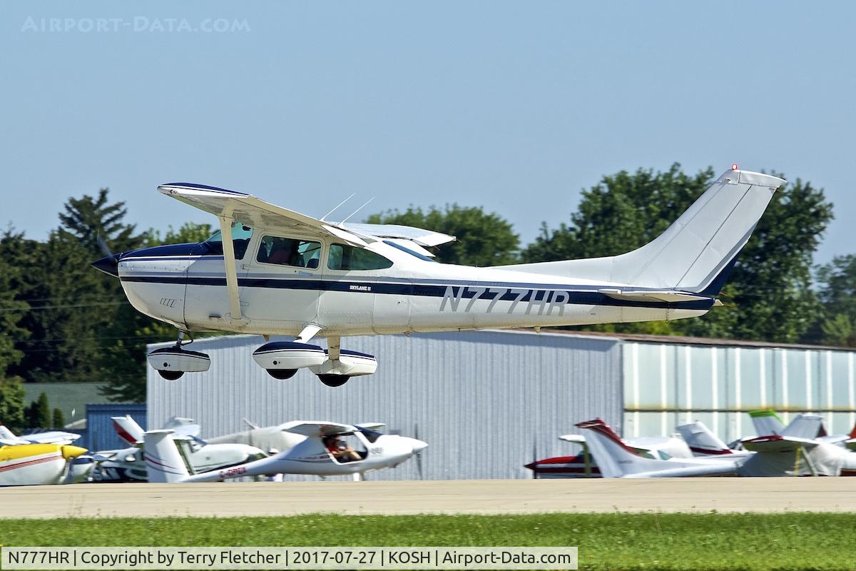N777HR, 1981 Cessna 182R Skylane C/N 18267963, At 2017 EAA AirVenture at Oshkosh