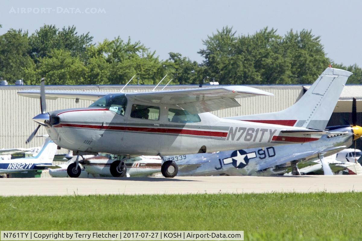 N761TY, 1978 Cessna T210M Turbo Centurion C/N 21062516, At 2017 EAA AirVenture at Oshkosh