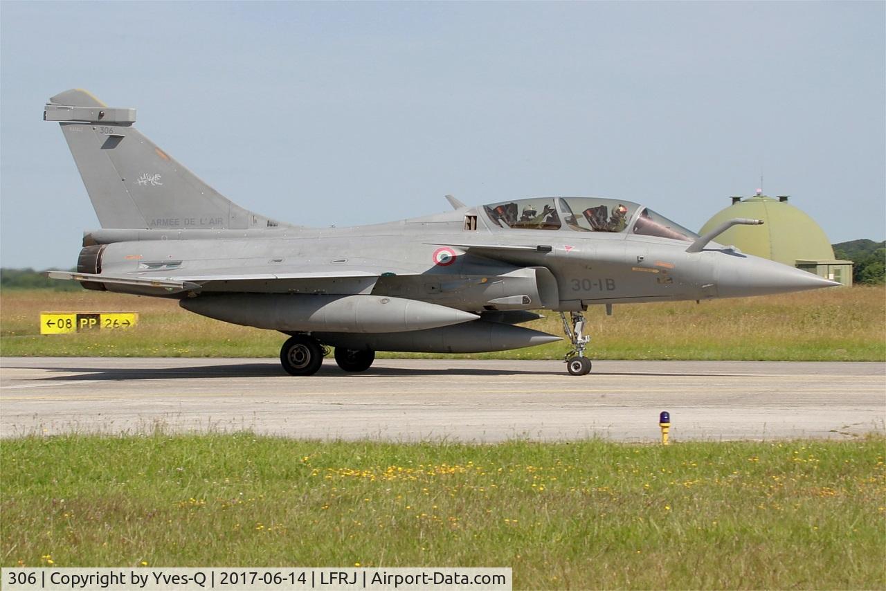 306, Dassault Rafale B C/N 306, Dassault Rafale B, Taxiing to flight line, Landivisiau Naval Air Base (LFRJ) Tiger Meet 2017