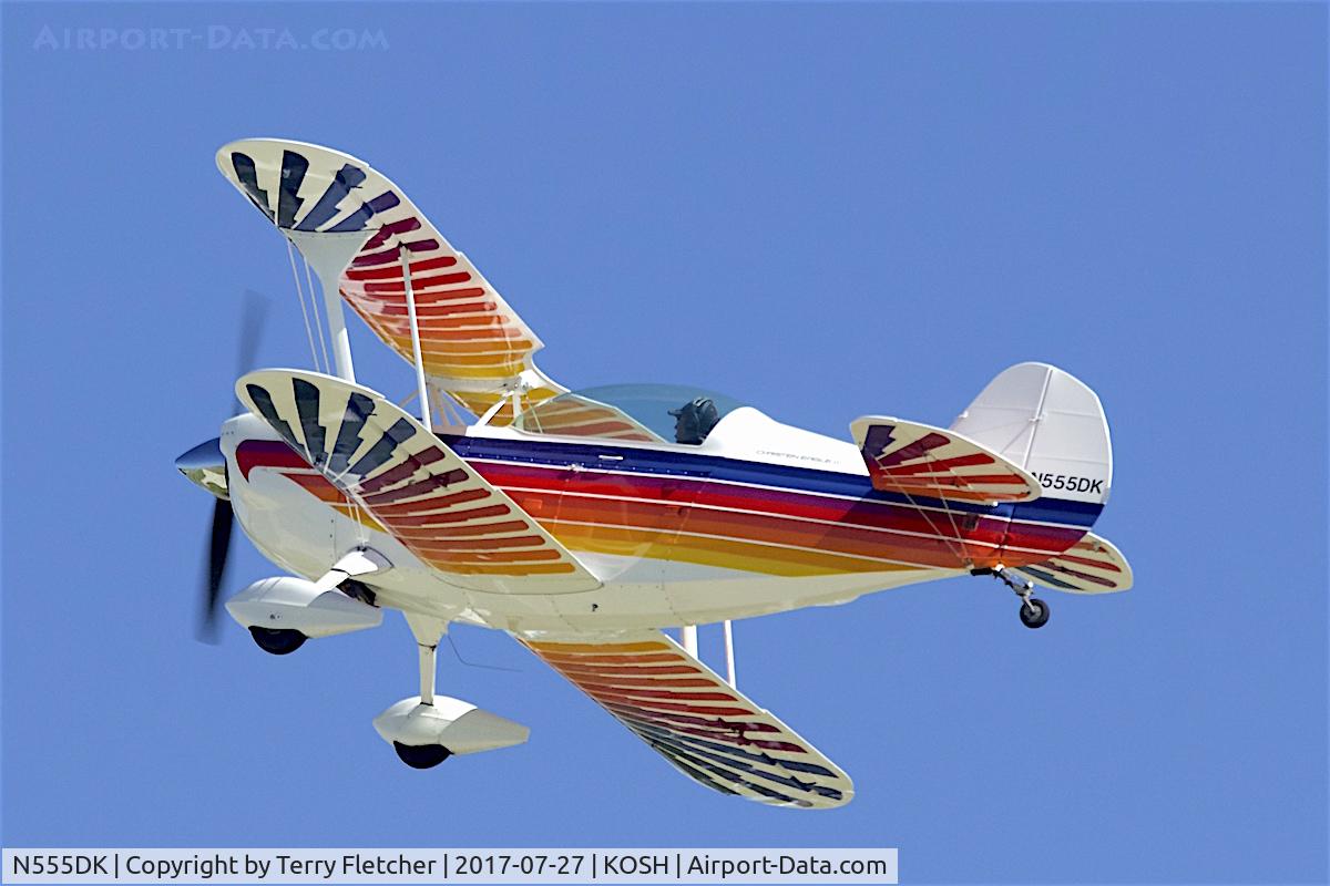 N555DK, 1988 Christen Eagle II C/N HOLMAN 0001, At 2017 EAA AirVenture at Oshkosh