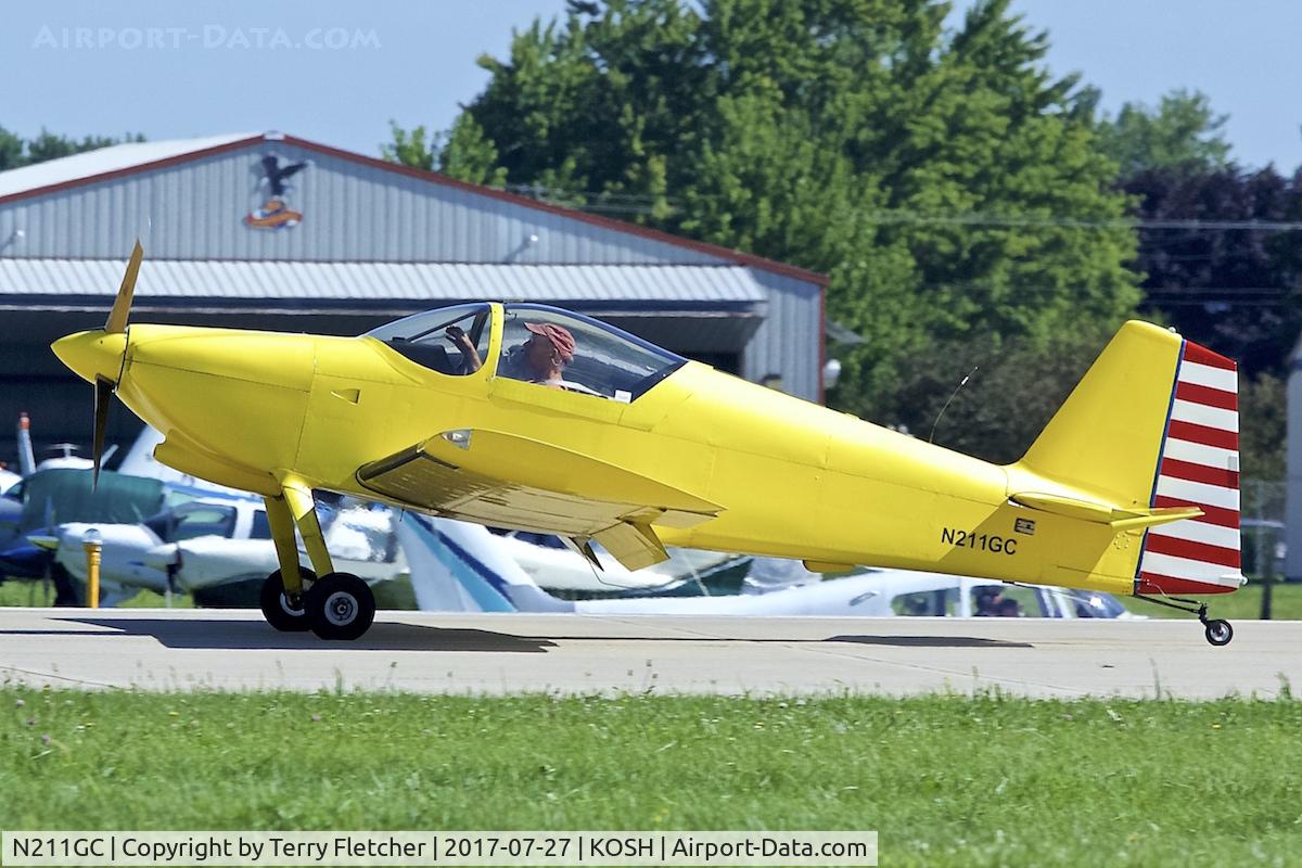 N211GC, 1996 Vans RV-6 C/N 21194, At 2017 EAA AirVenture at Oshkosh