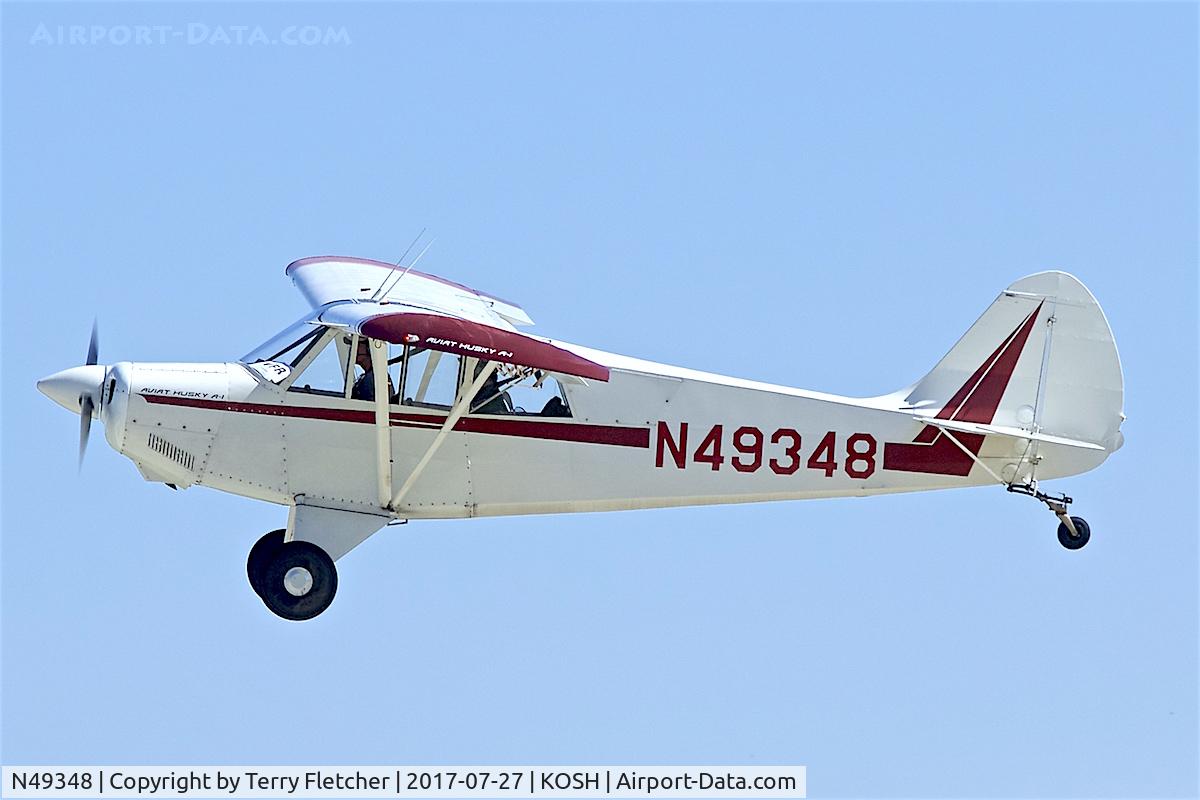 N49348, 1991 Aviat A-1 Husky C/N 1194, At 2017 EAA AirVenture at Oshkosh