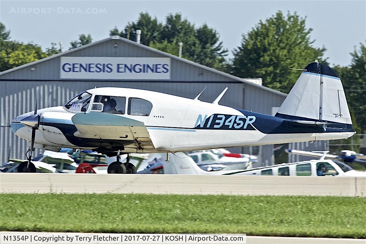 N1354P, 1955 Piper PA-23-150 Apache C/N 23-403, At 2017 EAA AirVenture at Oshkosh