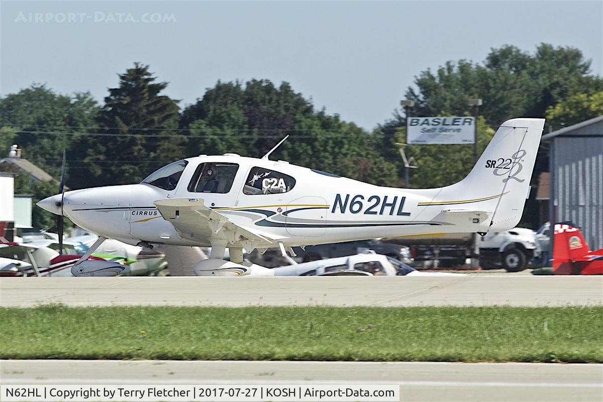 N62HL, 2004 Cirrus SR22 G2 C/N 0978, At 2017 EAA AirVenture at Oshkosh