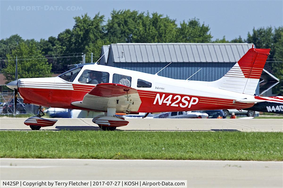 N42SP, 1974 Piper PA-28-151 C/N 28-7415437, At 2017 EAA AirVenture at Oshkosh