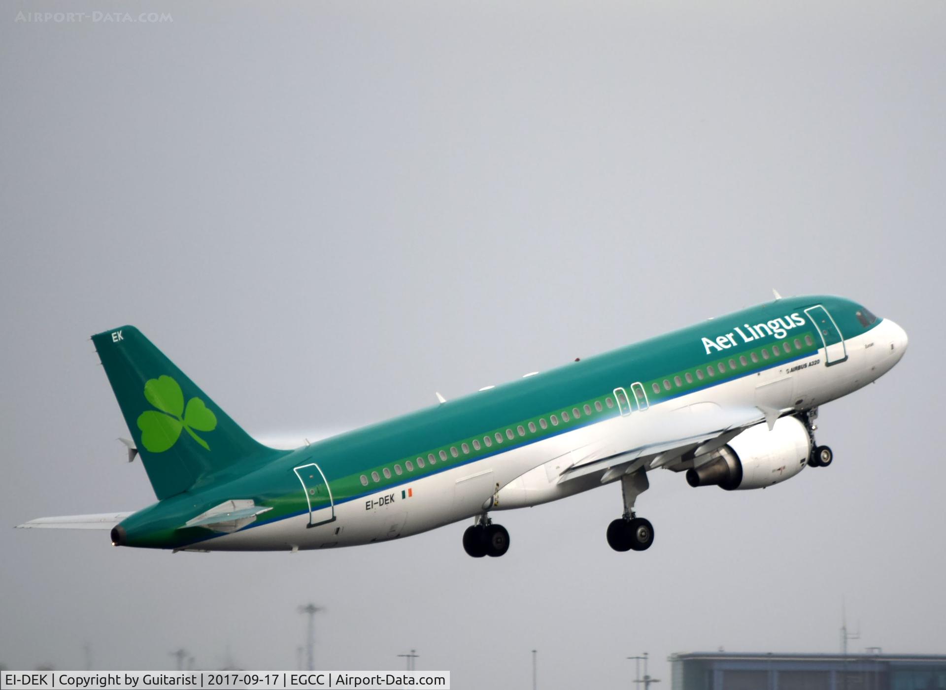 EI-DEK, 2005 Airbus A320-214 C/N 2399, At Manchester