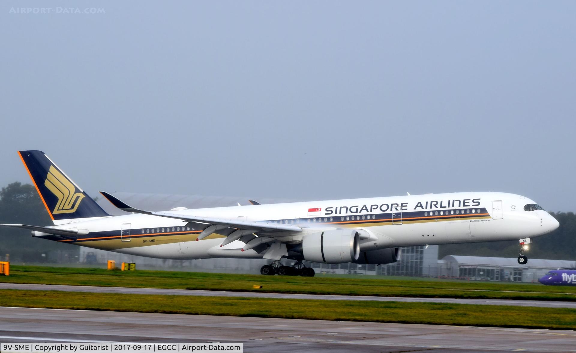 9V-SME, 2016 Airbus A350-941 C/N 041, At Manchester