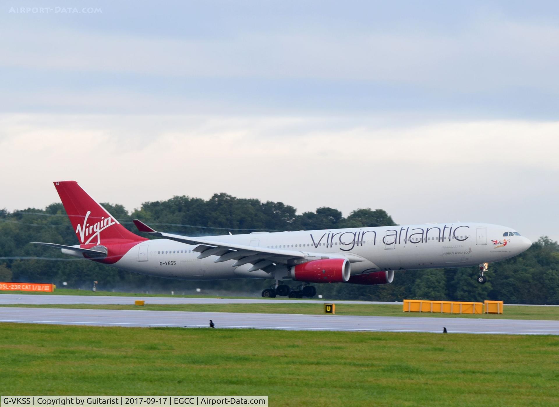 G-VKSS, 2010 Airbus A330-343X C/N 1201, At Manchester