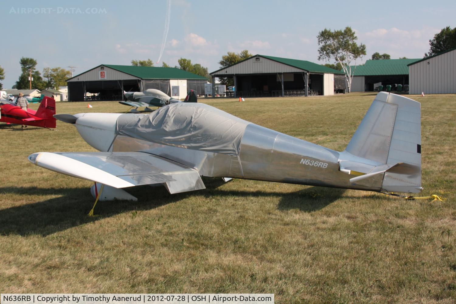N636RB, 2010 Vans RV-7 C/N 72885, 2010 Vans RV-7, c/n: 72885