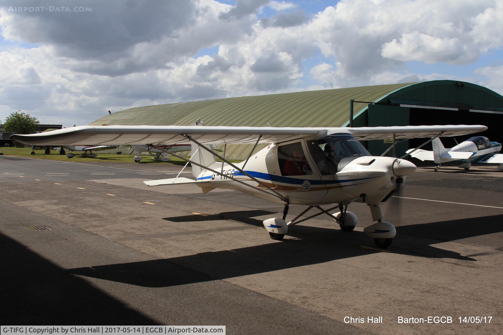 G-TIFG, 2010 Comco Ikarus C42 FB80 C/N 1009-7119, at Barton