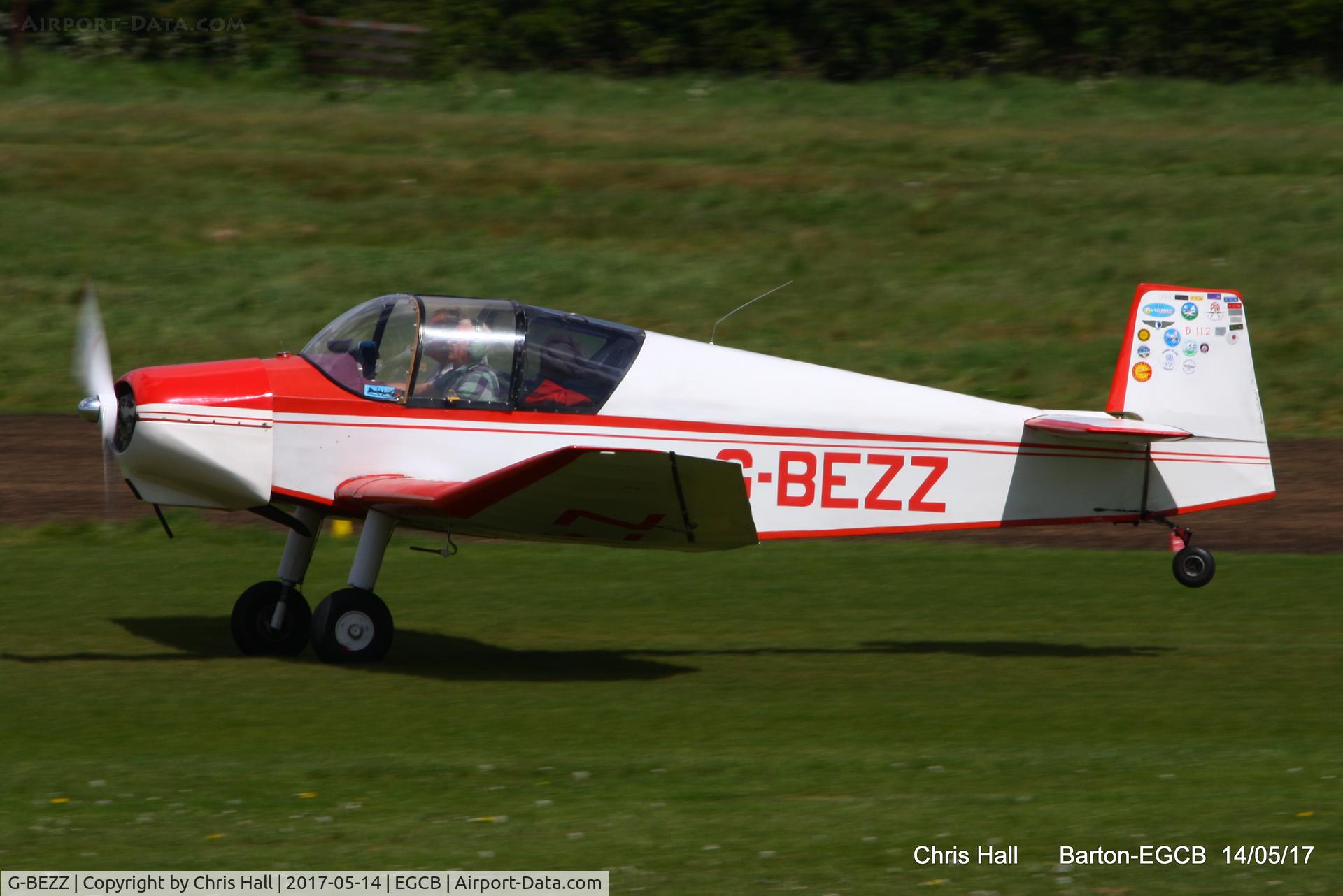 G-BEZZ, 1956 Jodel D-112 Club C/N 397, at Barton