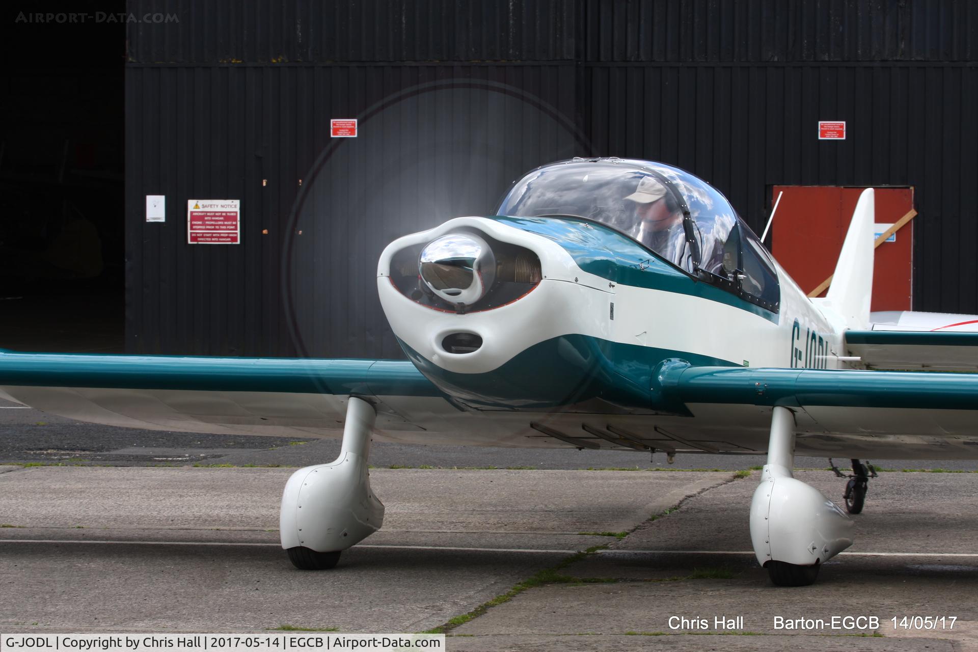 G-JODL, 1960 SAN Jodel DR-1050M Excellence C/N 99, at Barton