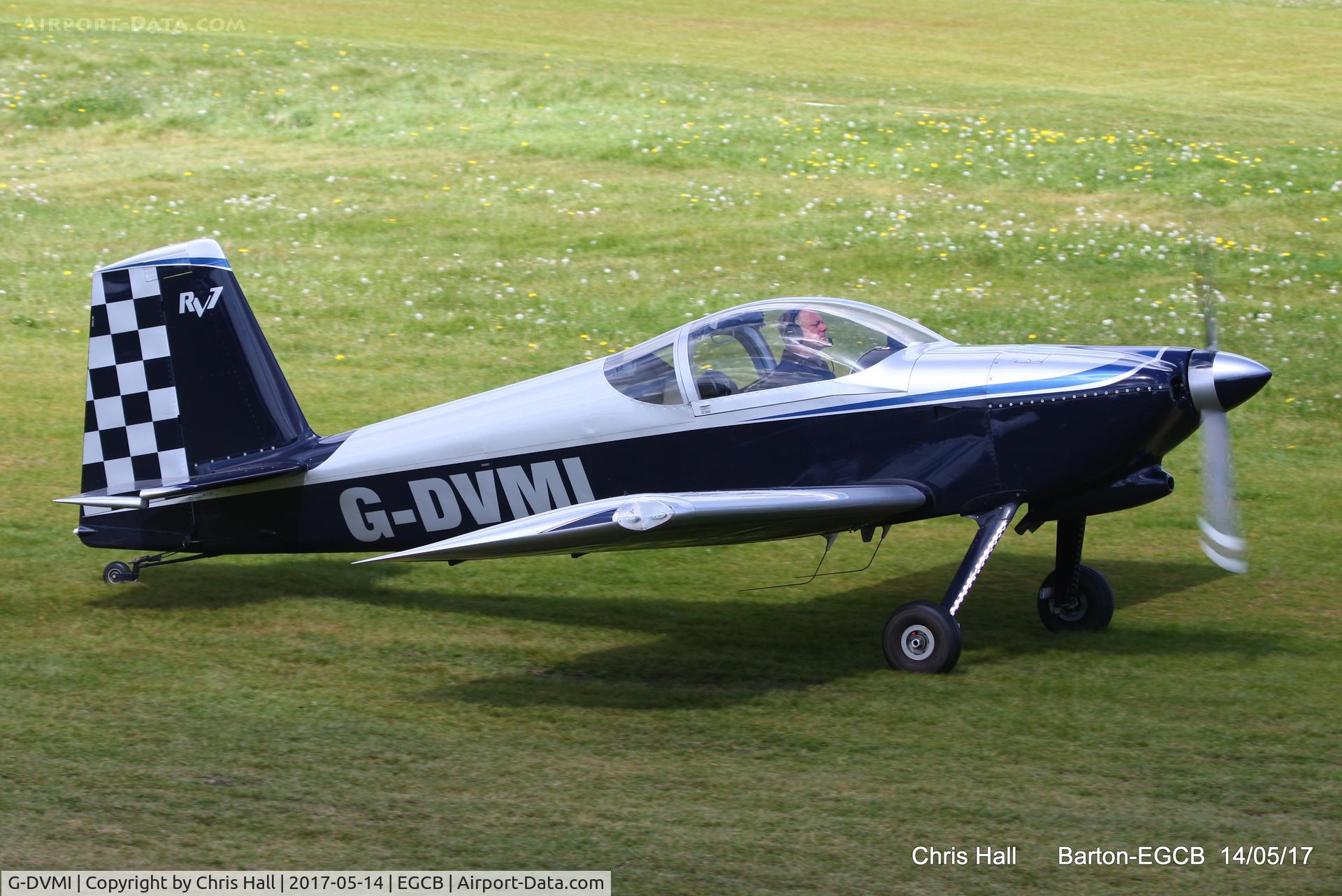 G-DVMI, 2013 Vans RV-7 C/N LAA 323-14860, at Barton
