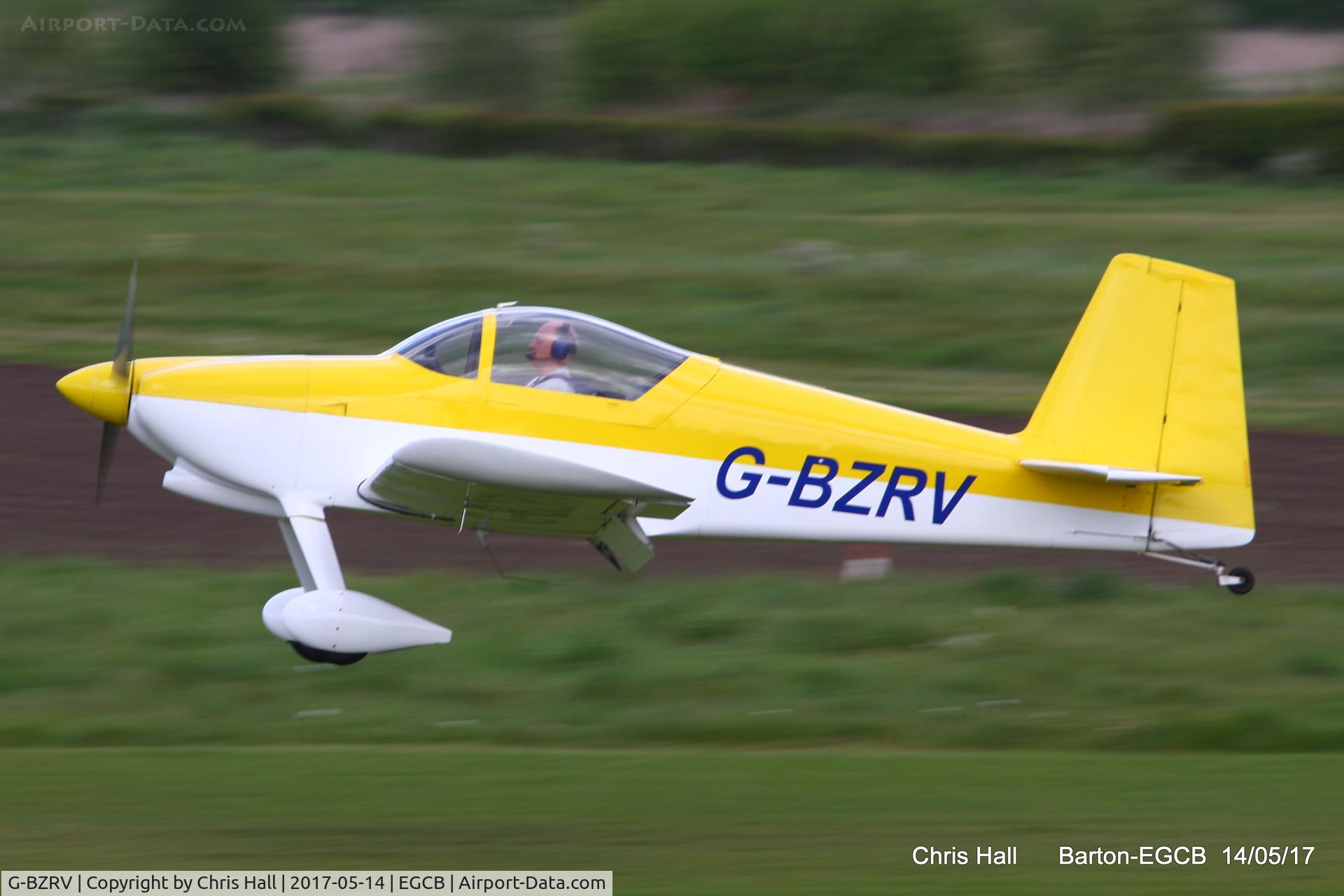 G-BZRV, 2002 Vans RV-6 C/N PFA 181A-13573, at Barton