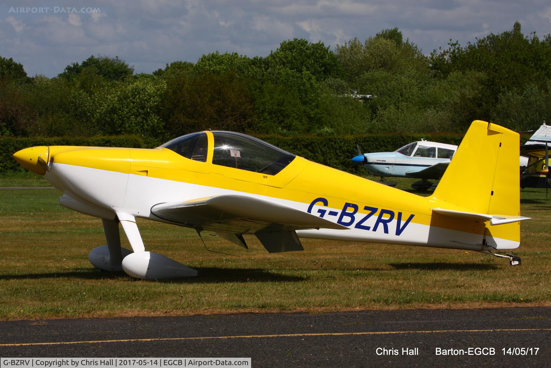 G-BZRV, 2002 Vans RV-6 C/N PFA 181A-13573, at Barton