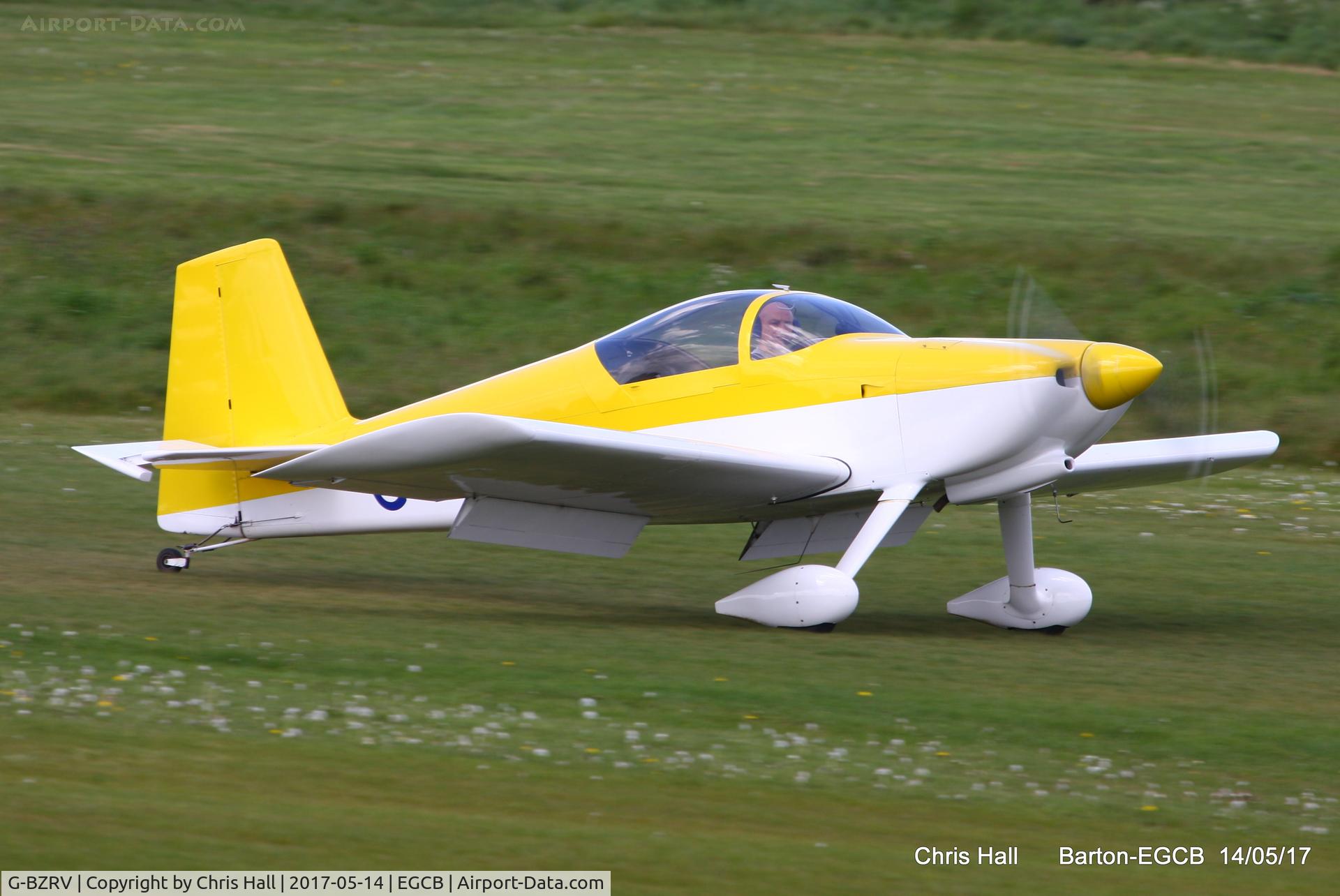 G-BZRV, 2002 Vans RV-6 C/N PFA 181A-13573, at Barton