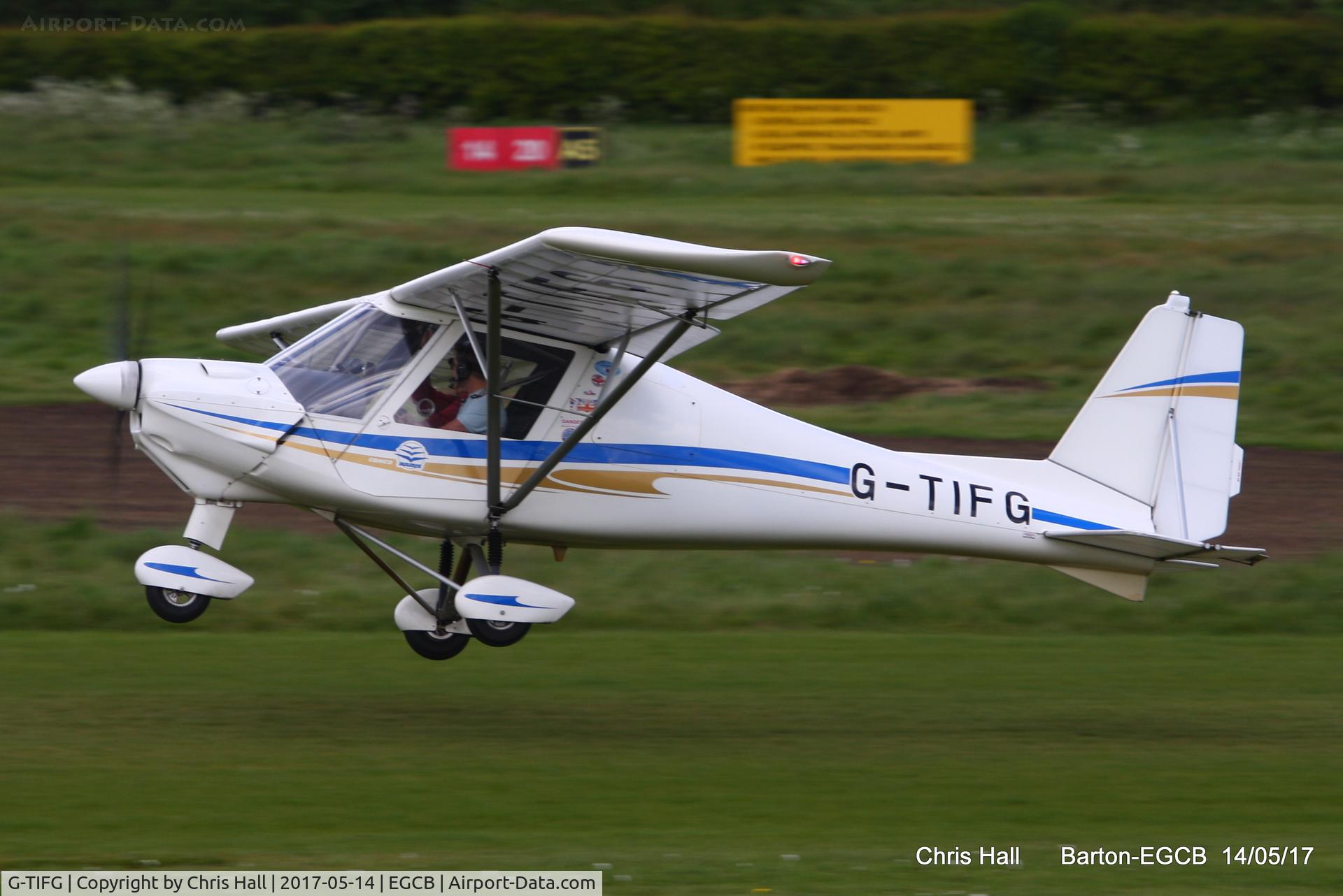 G-TIFG, 2010 Comco Ikarus C42 FB80 C/N 1009-7119, at Barton