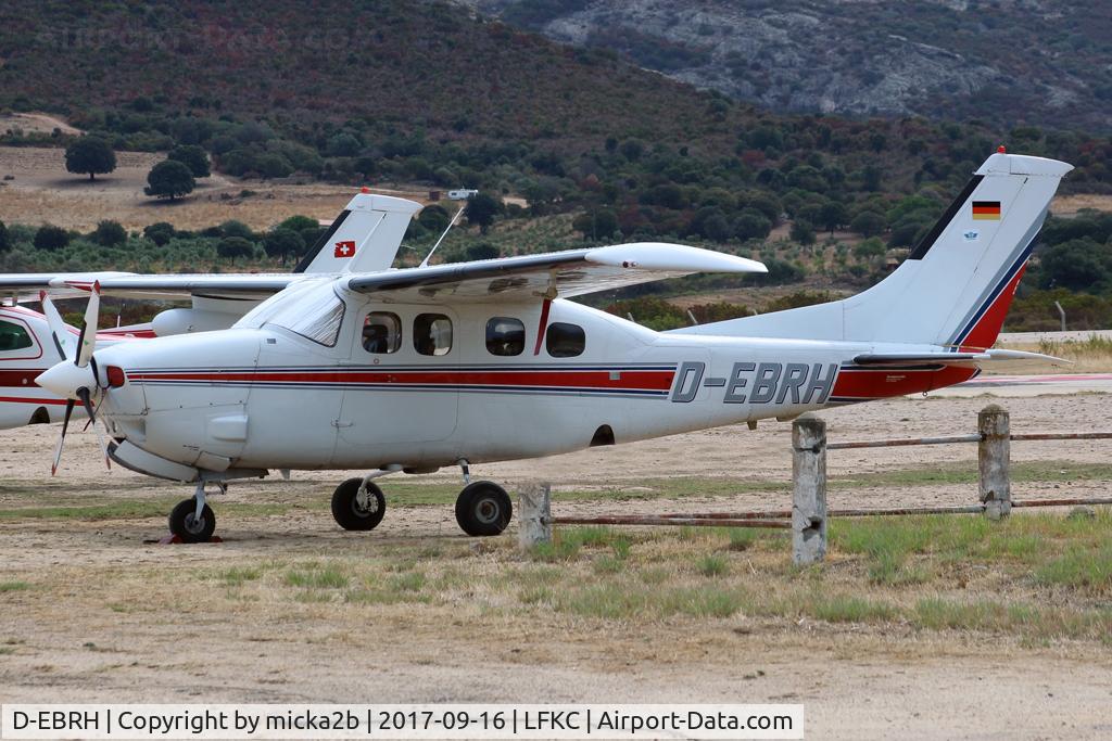 D-EBRH, 1979 Cessna P210N Pressurised Centurion C/N P21000396, Parked