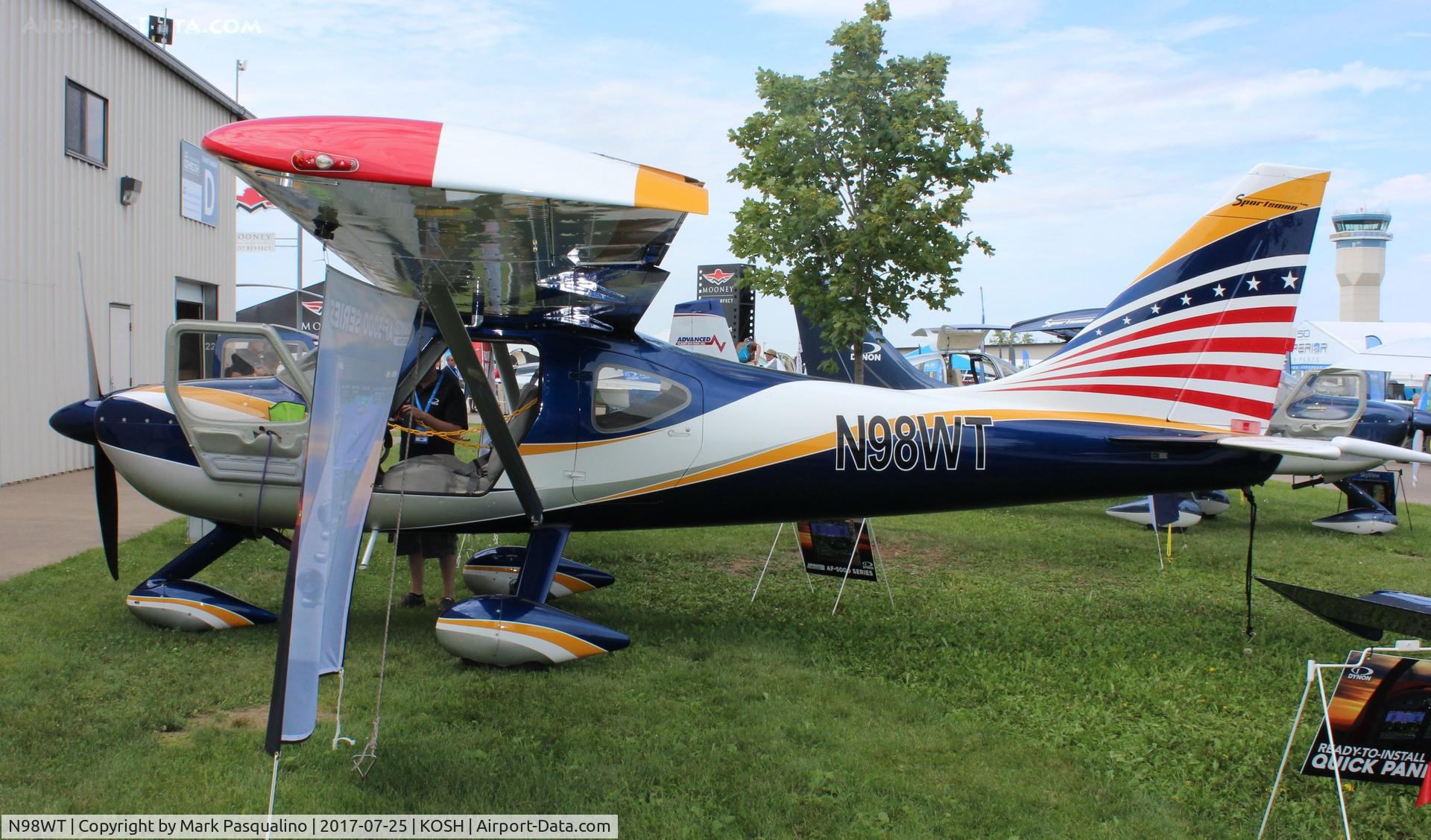 N98WT, 2007 Glasair GS-2 Sportsman C/N 7179, GS-2 Sportsman