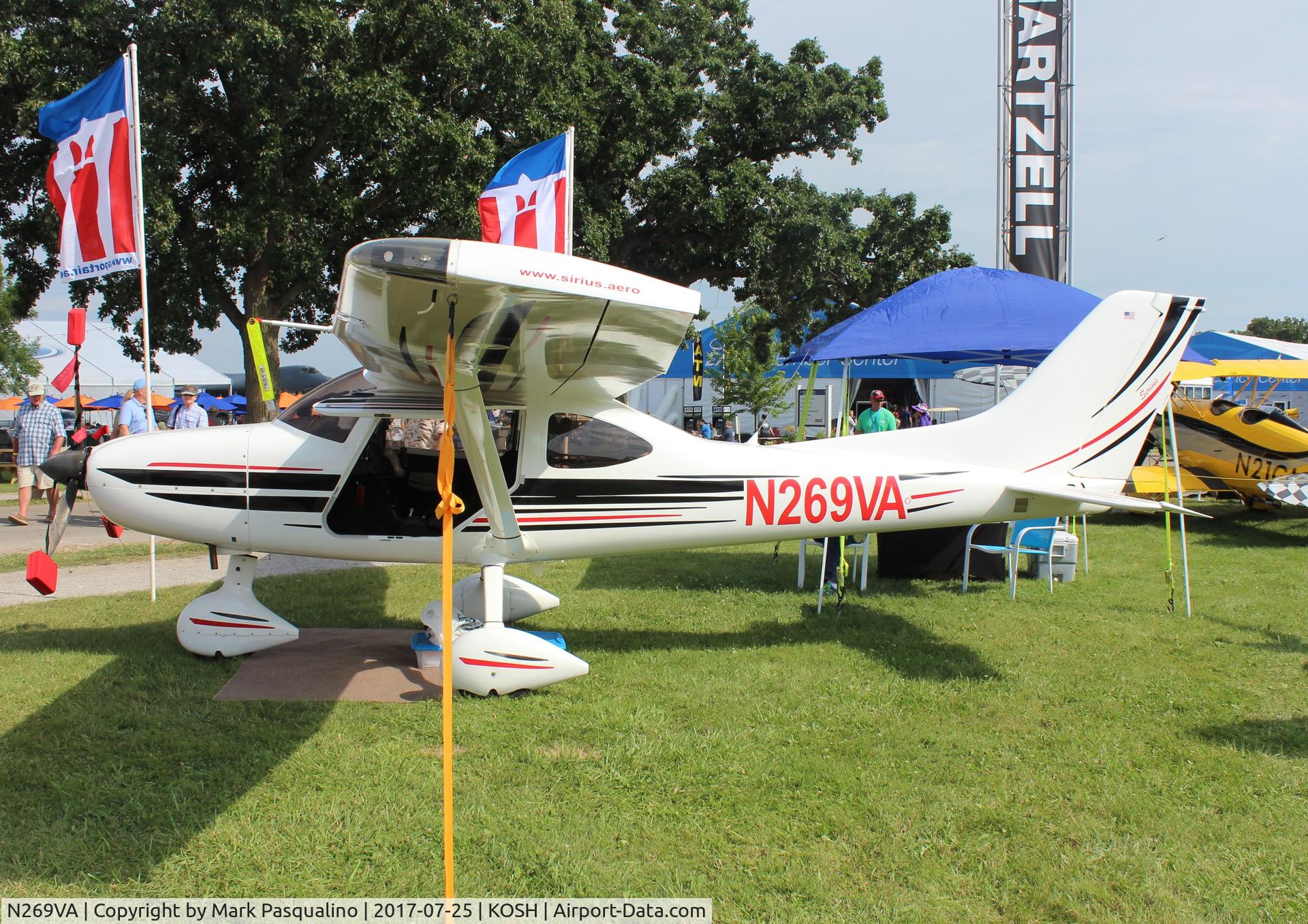 N269VA, 2010 TL Ultralight TL-3000 Sirius C/N TLUSA180, TL-3000 Sirius