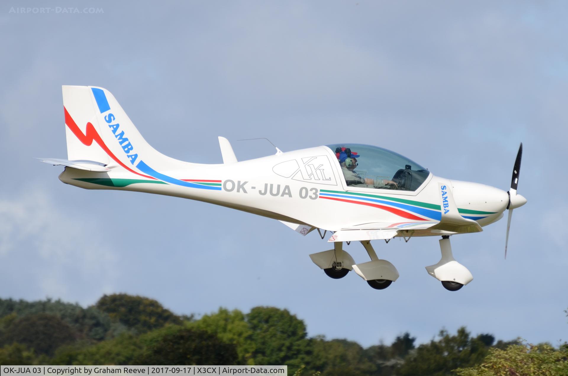OK-JUA 03, Urban Air UFM-10 Samba C/N Not found OK-JUA 03, Landing at Northrepps.