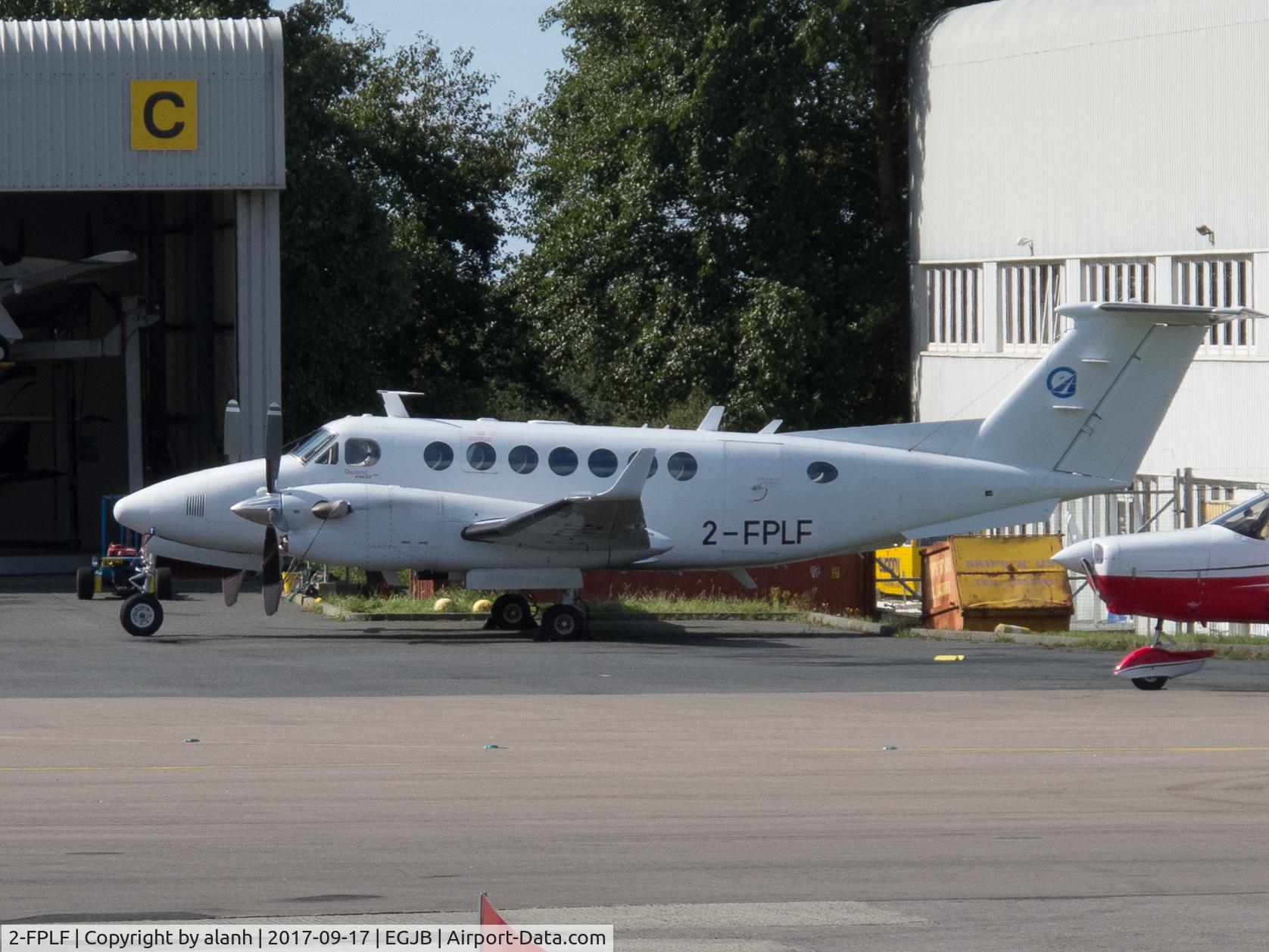 2-FPLF, 2011 Hawker Beechcraft 350i King Air (B300) C/N FL-744, Parked outside the ASG hangar, Guernsey