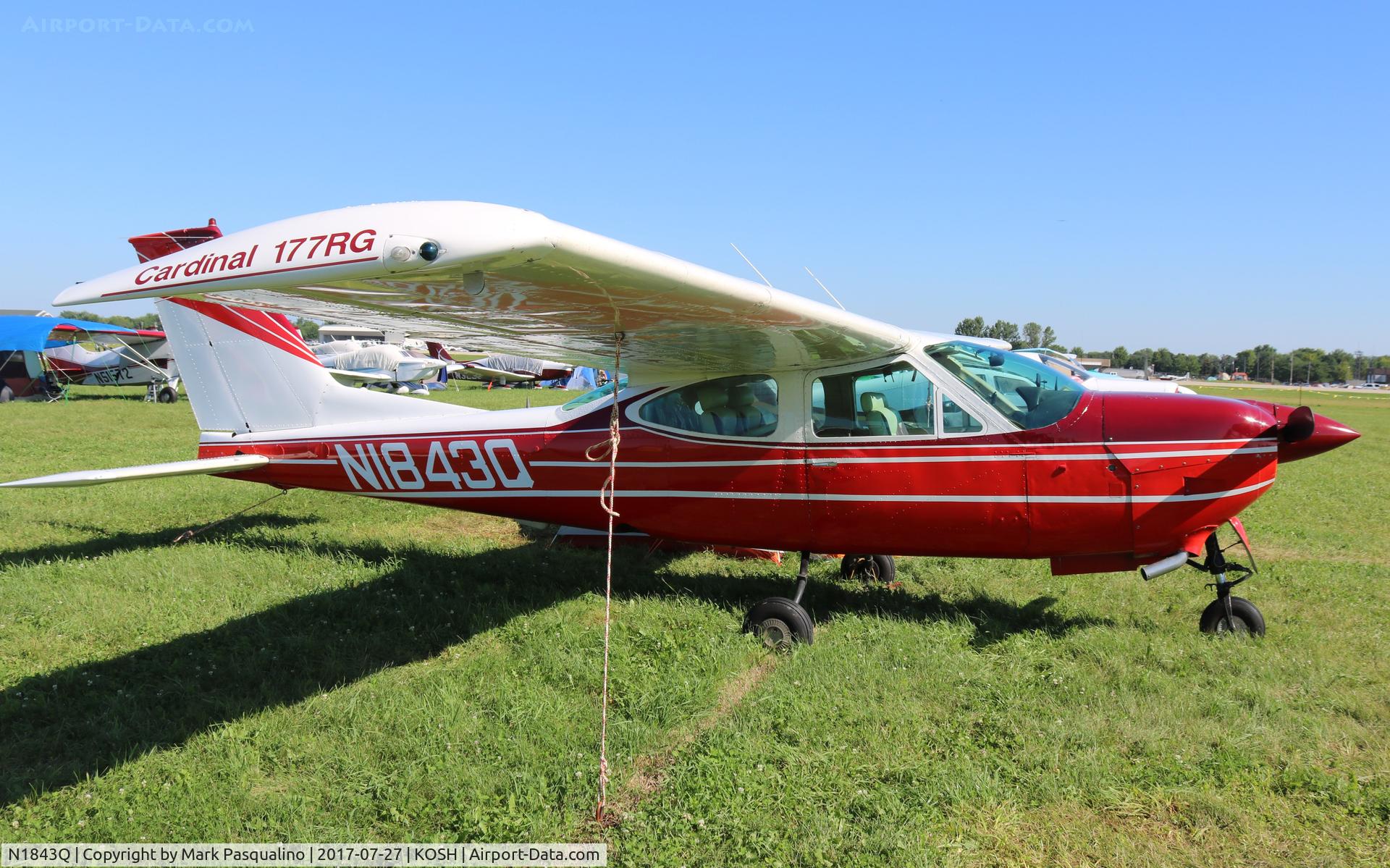 N1843Q, 1972 Cessna 177RG Cardinal C/N 177RG0243, Cessna 177RG