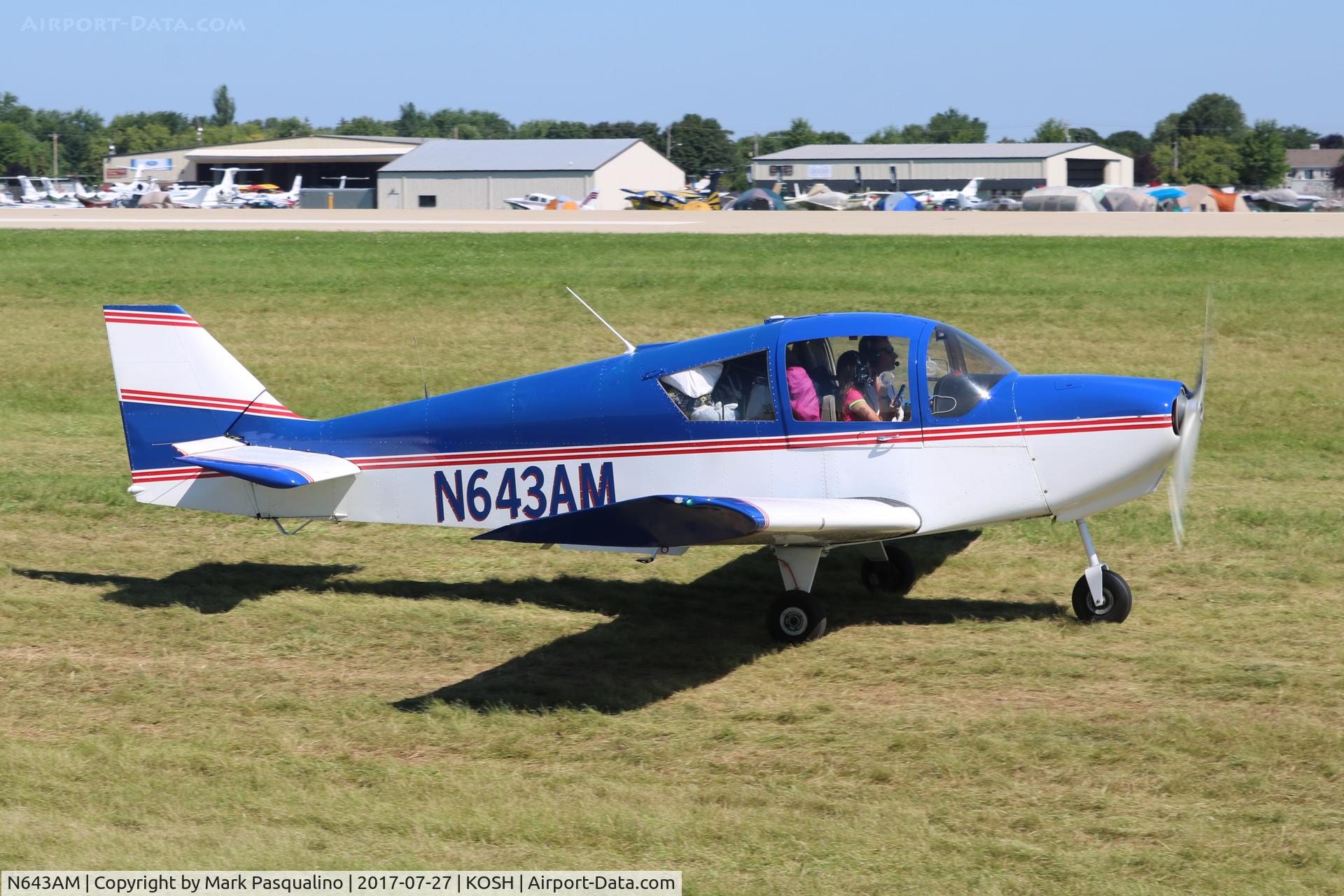 N643AM, AMD CH-2000 Alarus C/N 20-0054, CH-2000