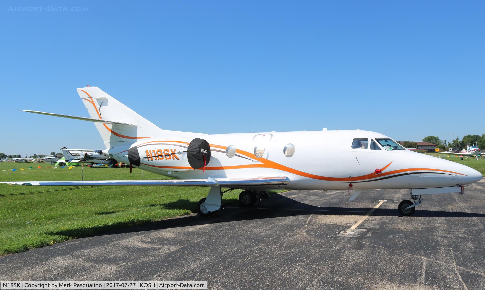 N18SK, 1974 Dassault Falcon 10 C/N 34, Falcon 10