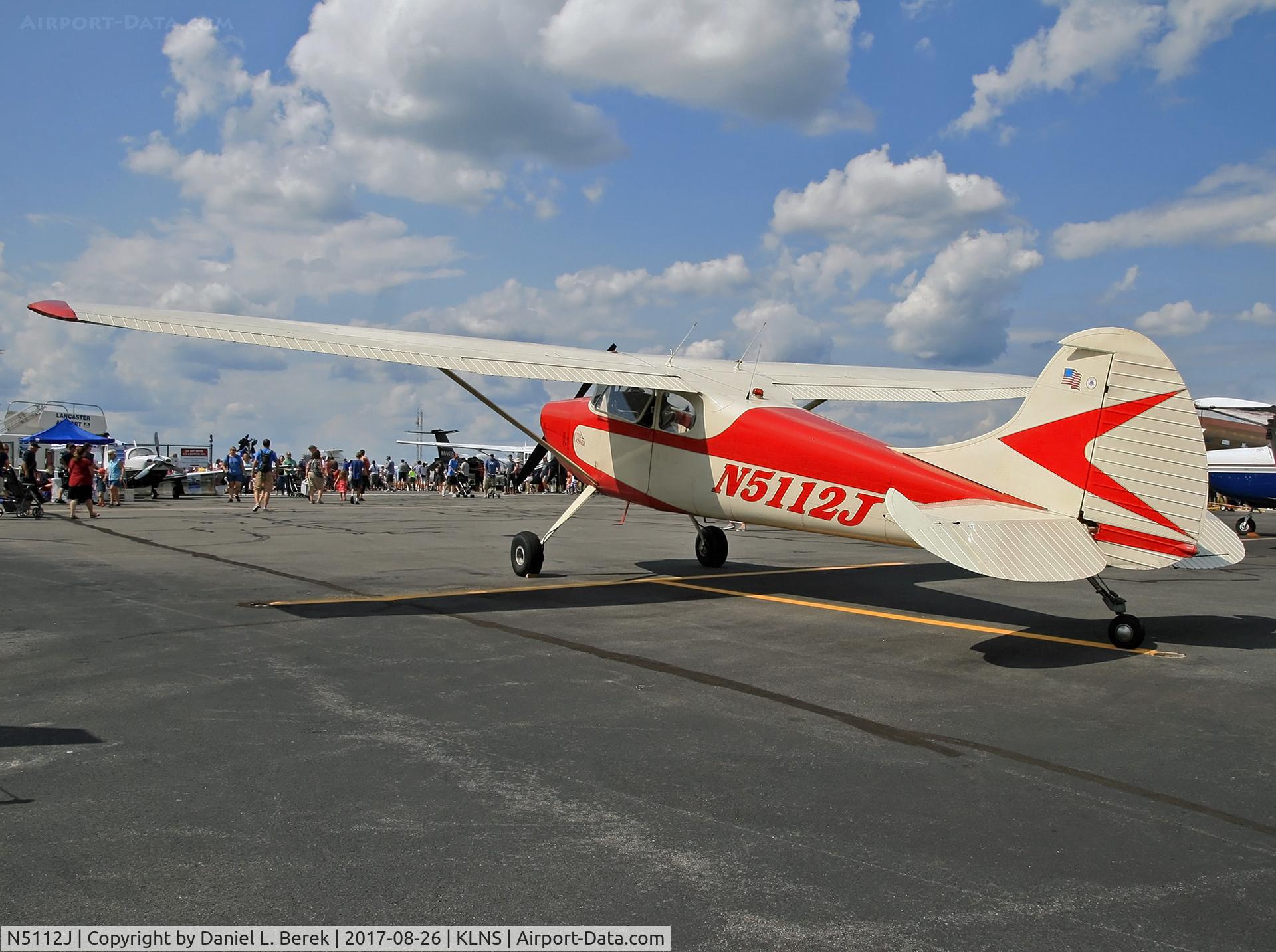 N5112J, 1952 Cessna 170B C/N 20356, A show plane visiting an airshow