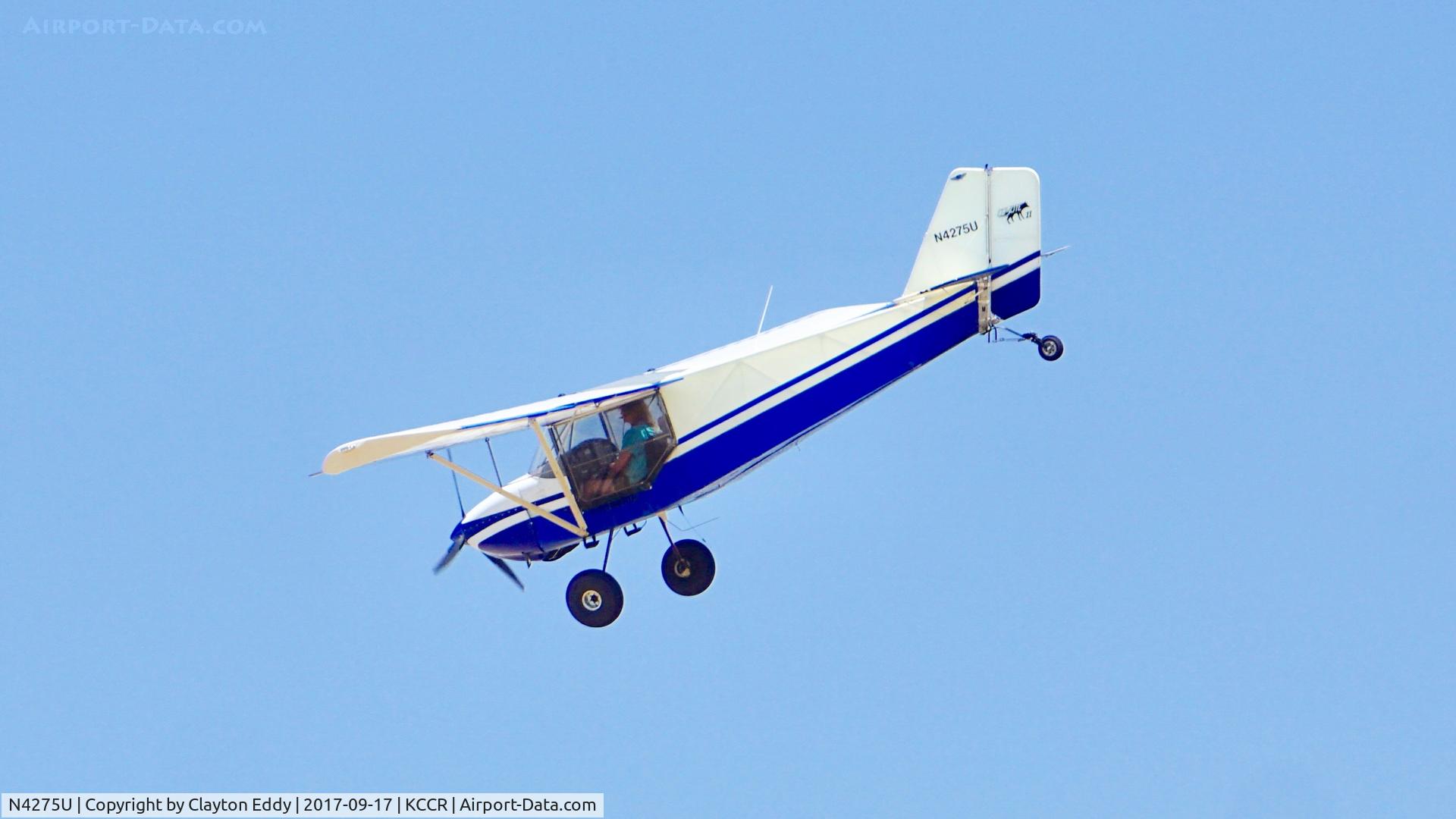 N4275U, 1991 Rans S-6 Coyote C/N 0791211, CCR 2017.