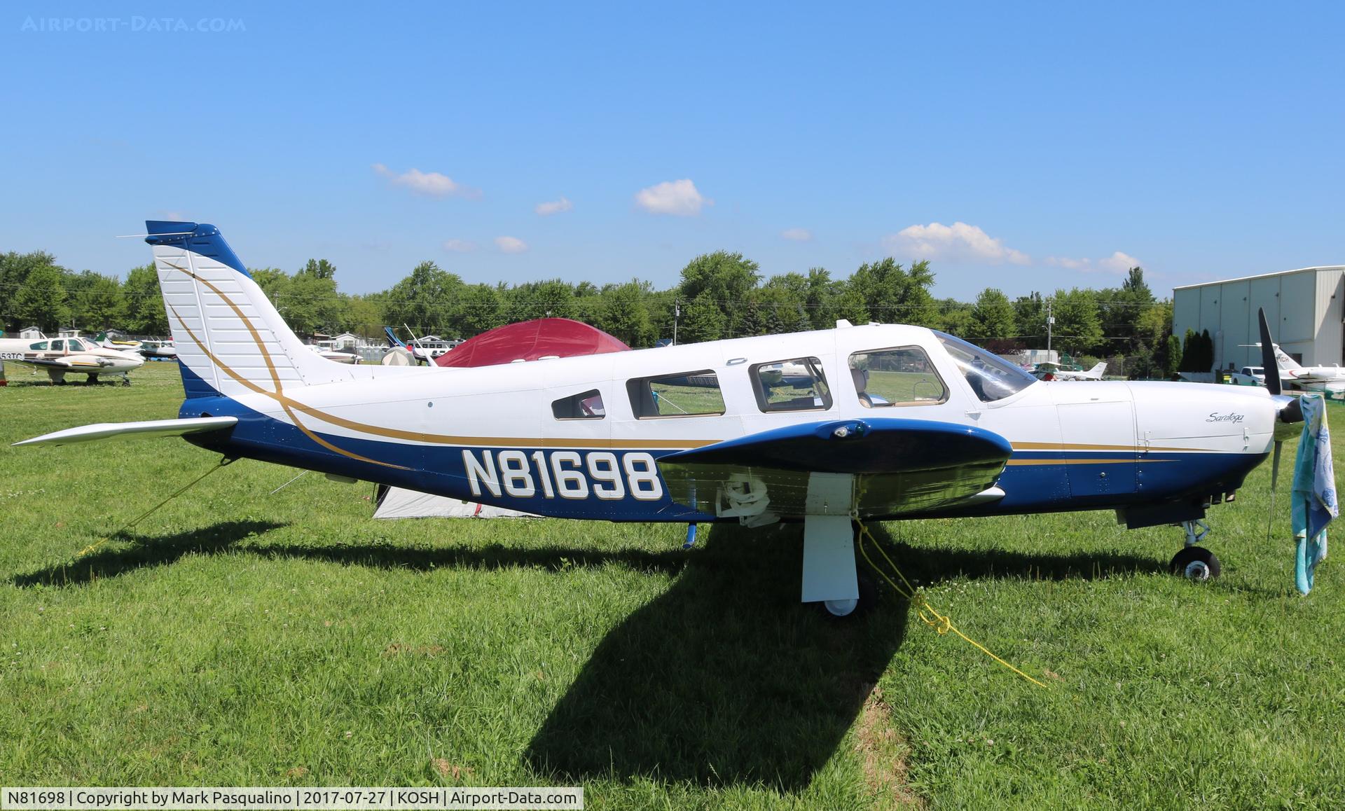 N81698, 1980 Piper PA-32R-301 Saratoga C/N 32R-8013069, Piper PA-32R-301