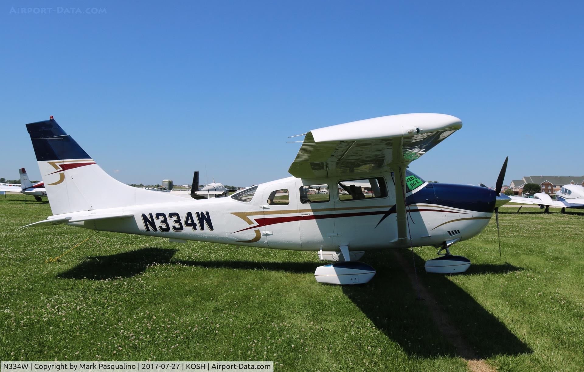 N334W, 1976 Cessna U206F Stationair C/N U20603331, Cessna U206F