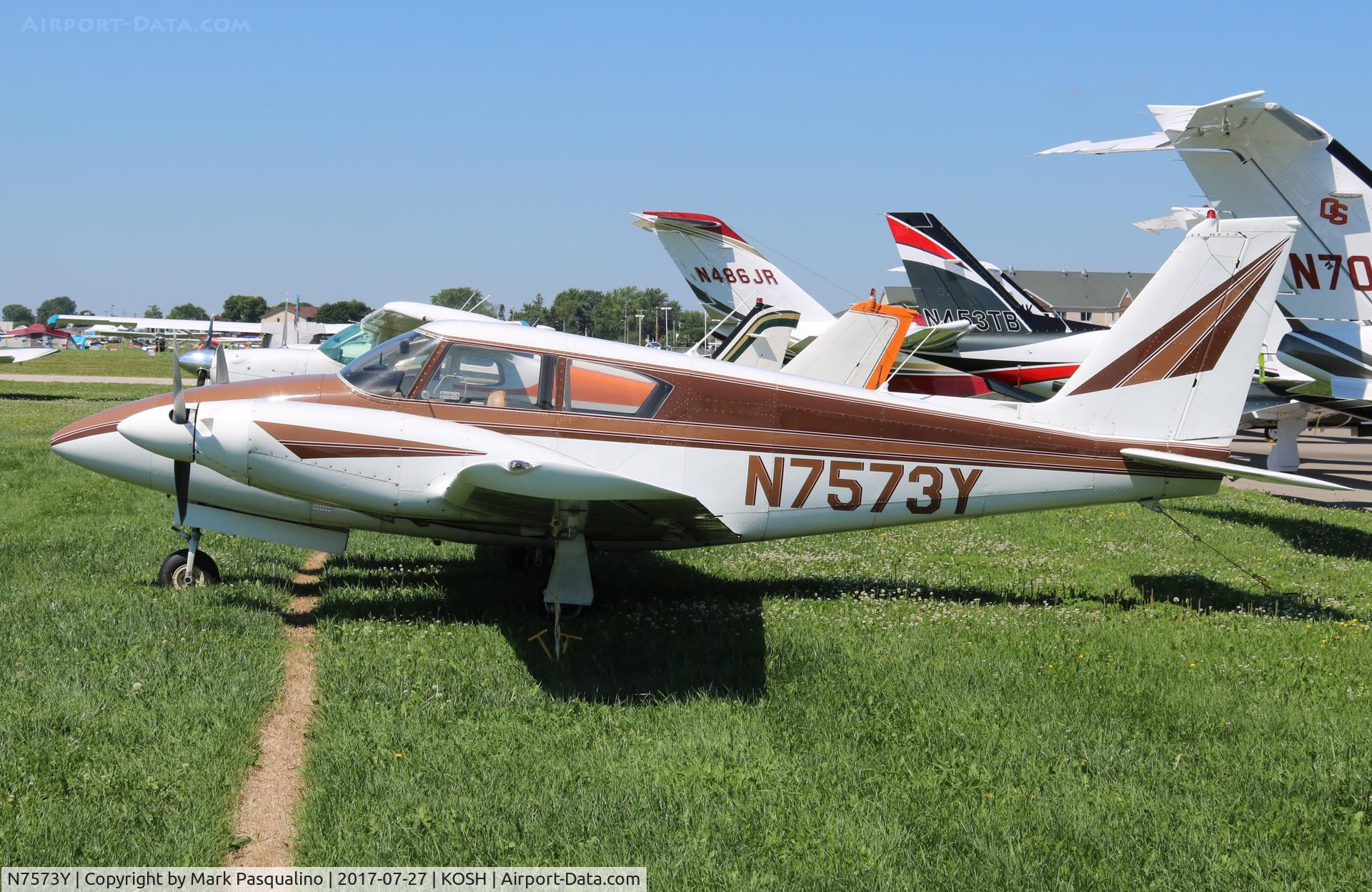 N7573Y, 1964 Piper PA-30 Twin Comanche Twin Comanche C/N 30-638, Piper PA-30