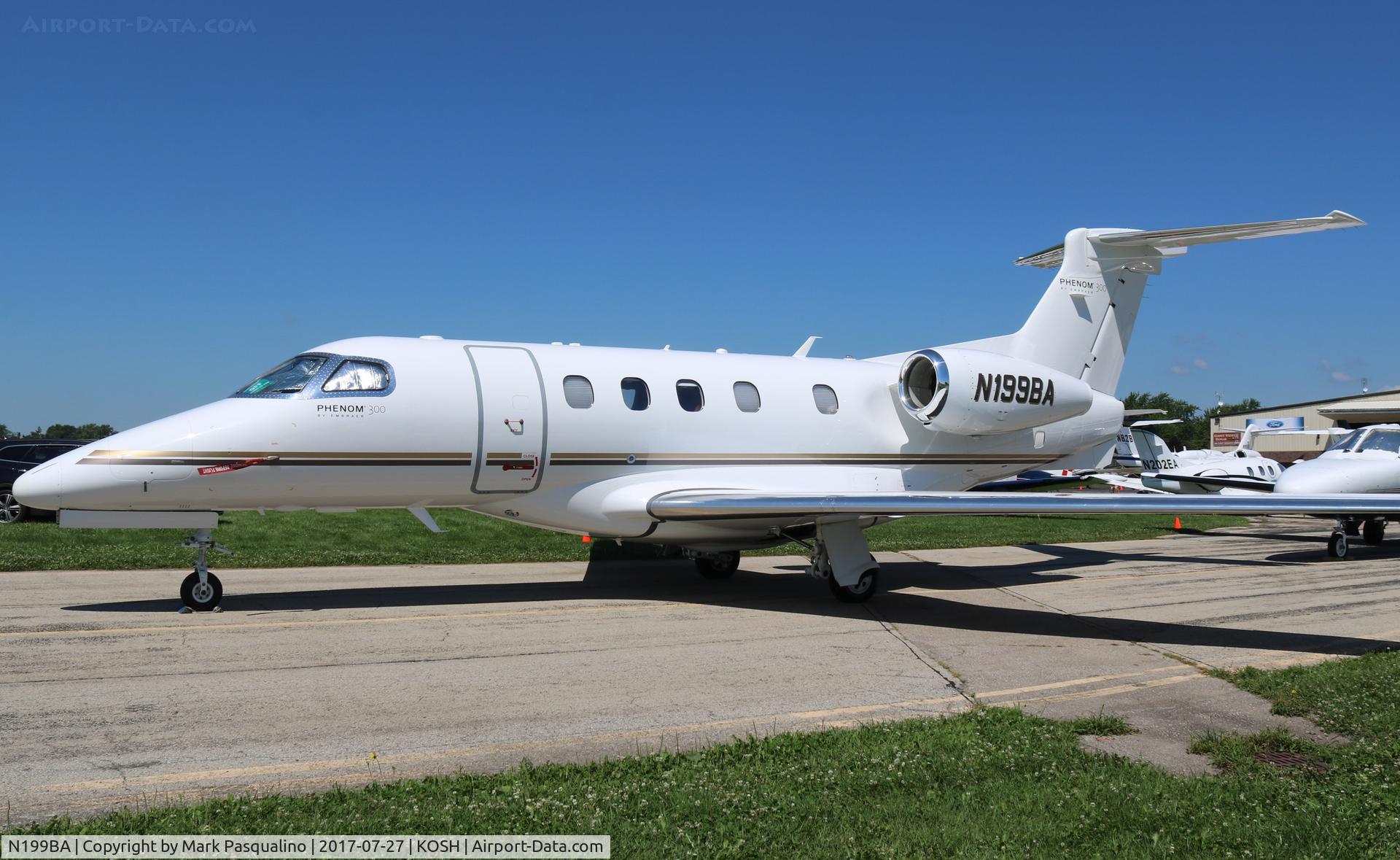 N199BA, 2015 Embraer EMB-505 Phenom 300 C/N 50500290, Embraer EMB-505